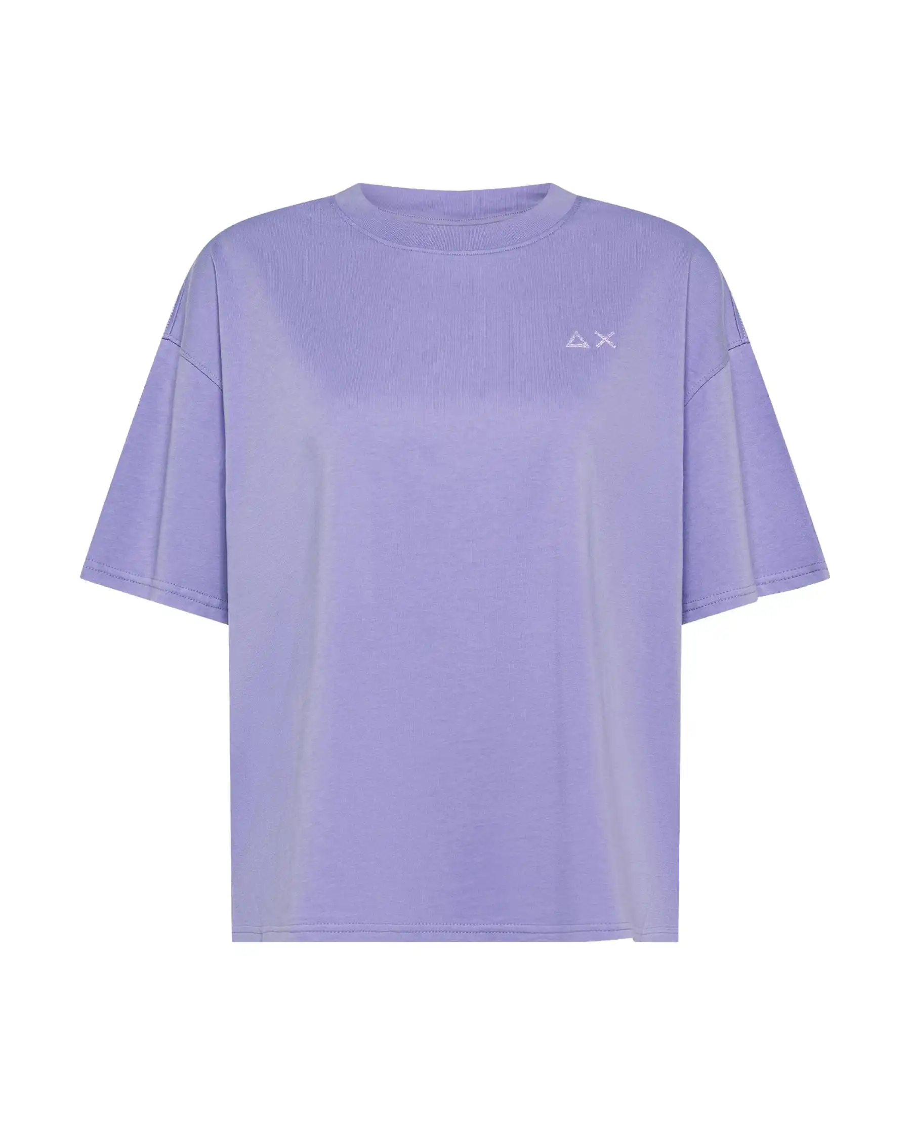SUN 68 T-SHIRT OVERSIZE LILLA