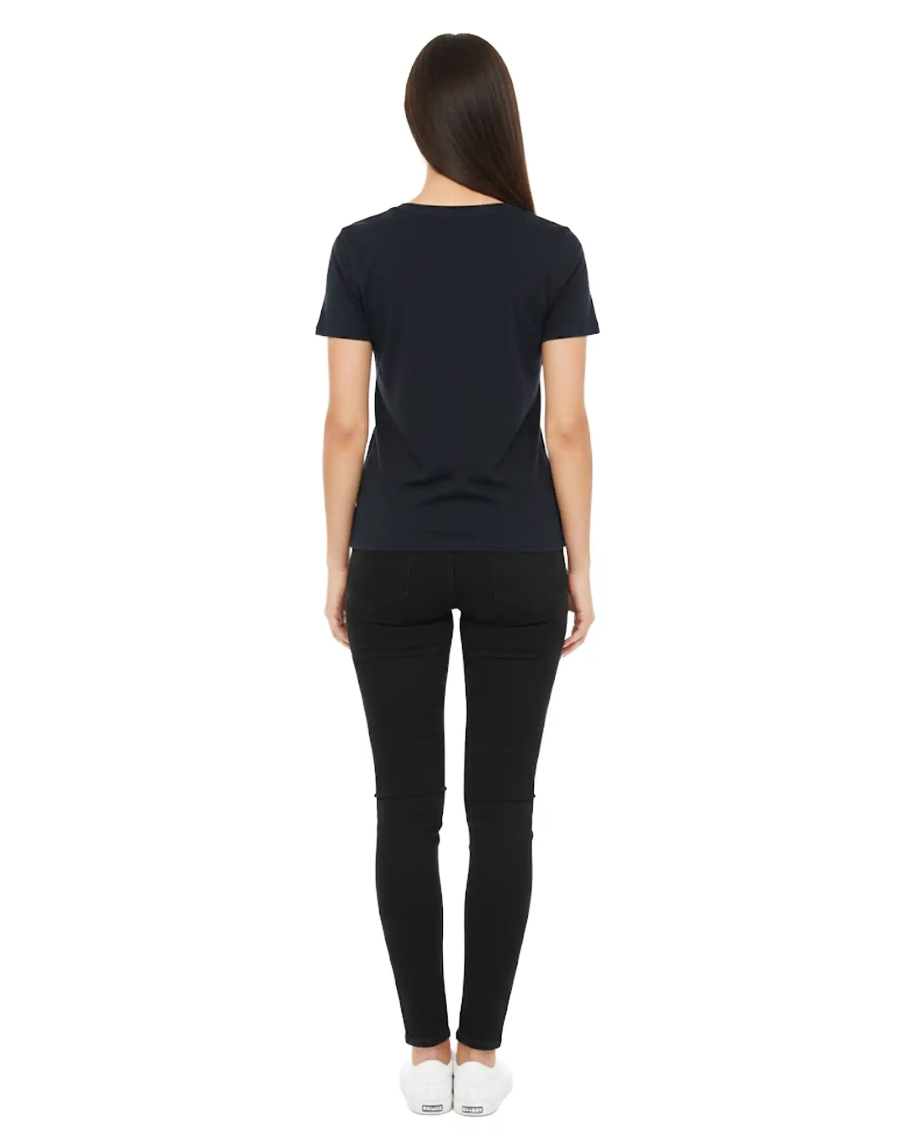 SUN 68 T-SHIRT V NECK PIQUET BLU