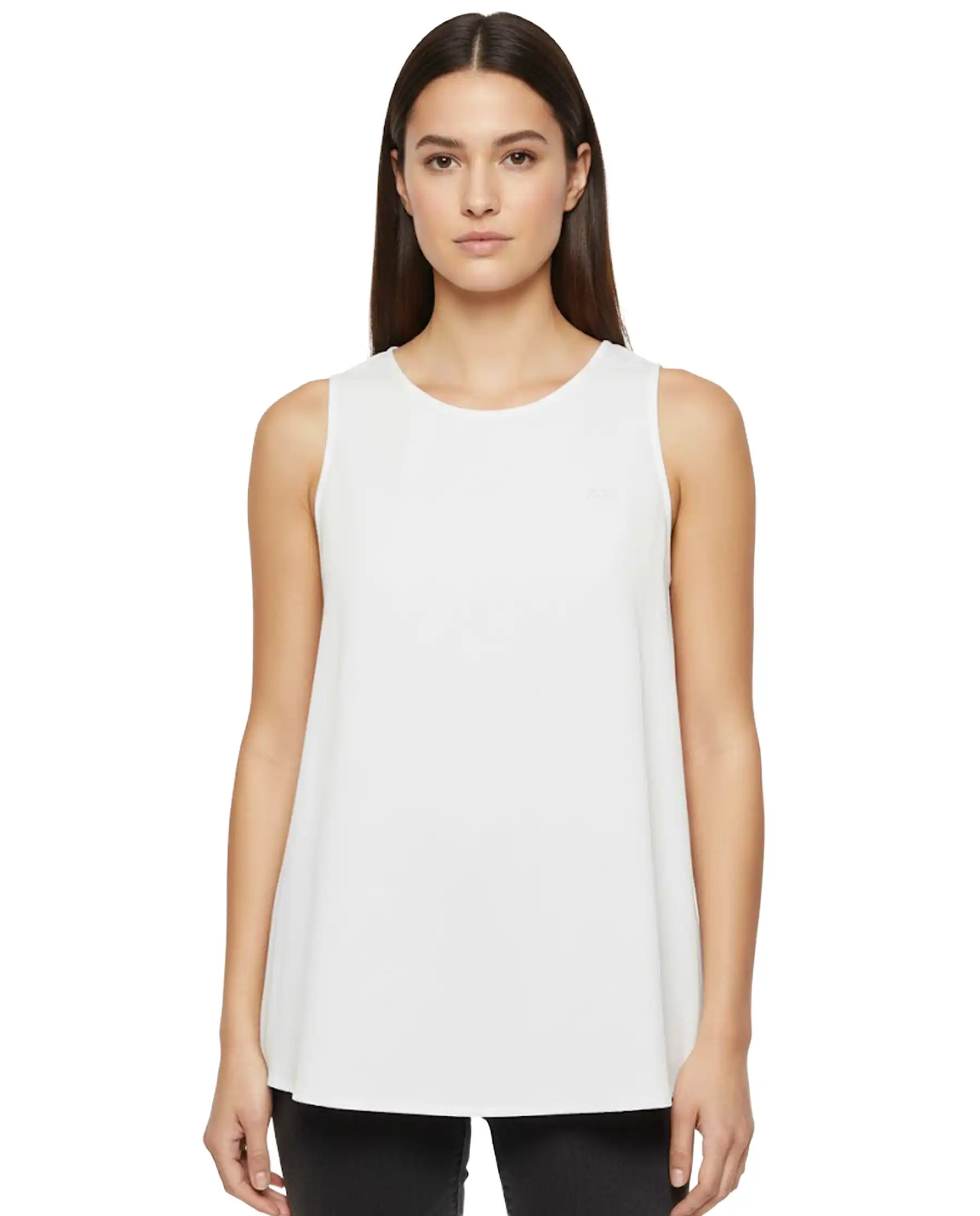 SUN 68 BLUSA TANK PANNA