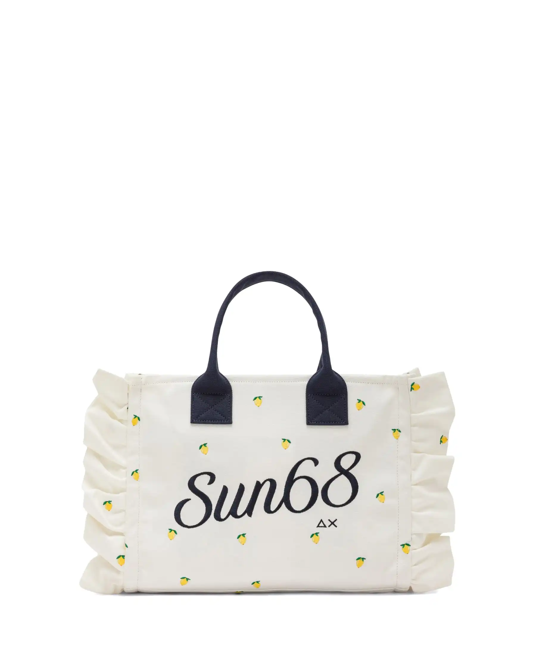 SUN 68 BORSA CALI MIDI EMBRO PANNA