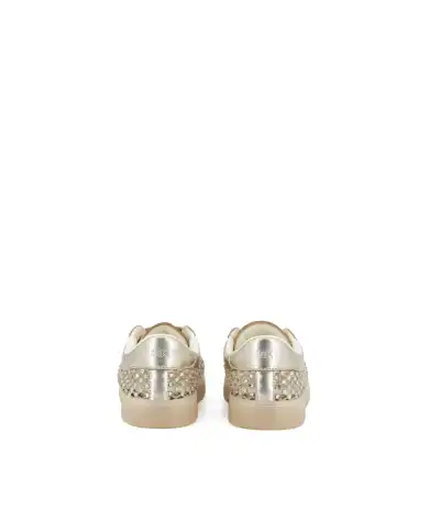 BACK 70 SNEAKERS STRASS ORO