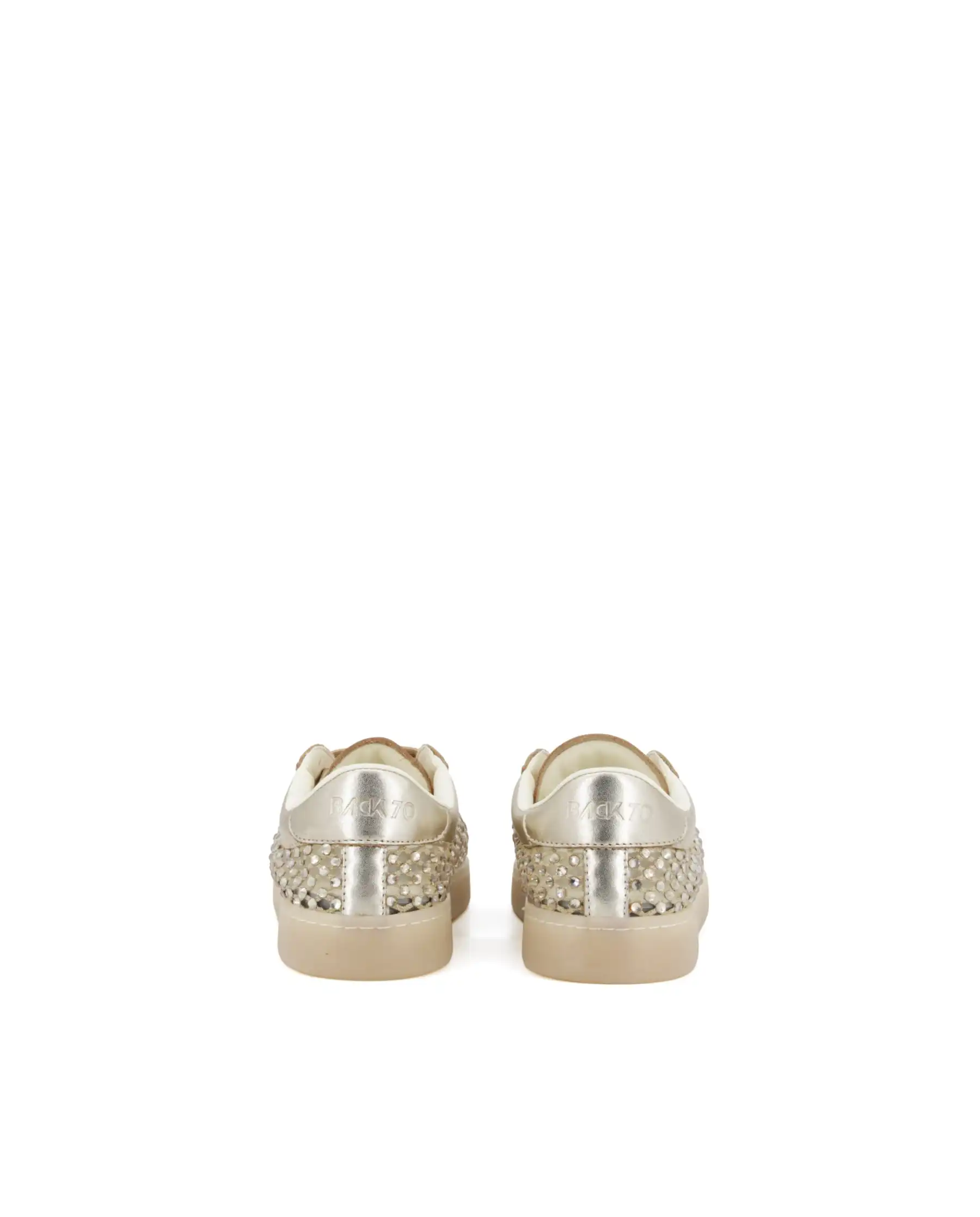 BACK 70 SNEAKERS STRASS ORO