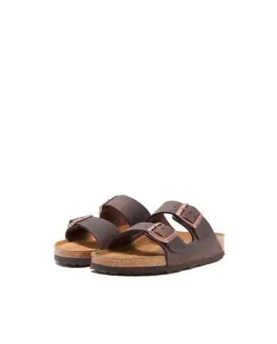 BIRKENSTOCK CIABATTINE ARIZONA MARRONE