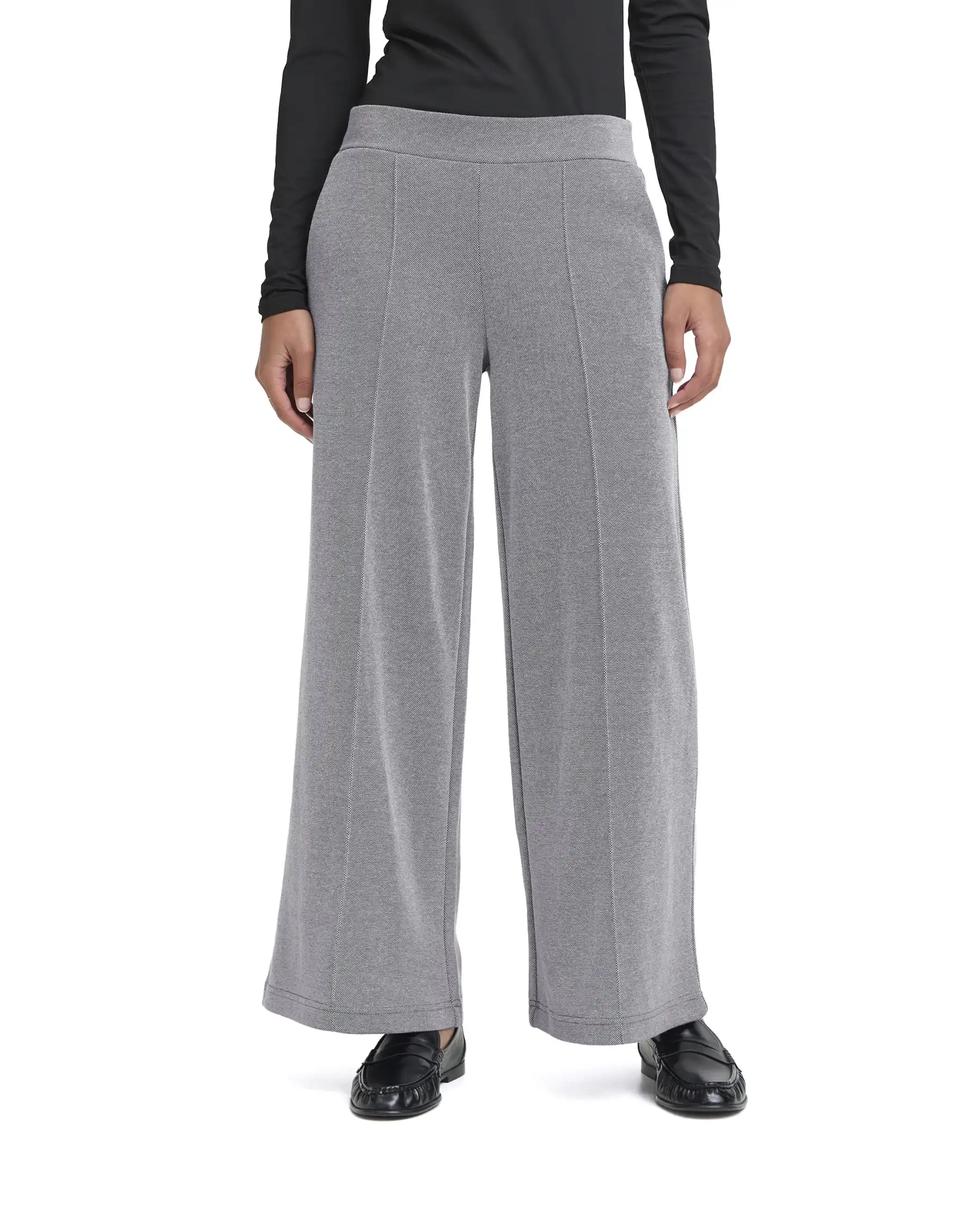 ICHI PANTALONI KATE GRIGIO