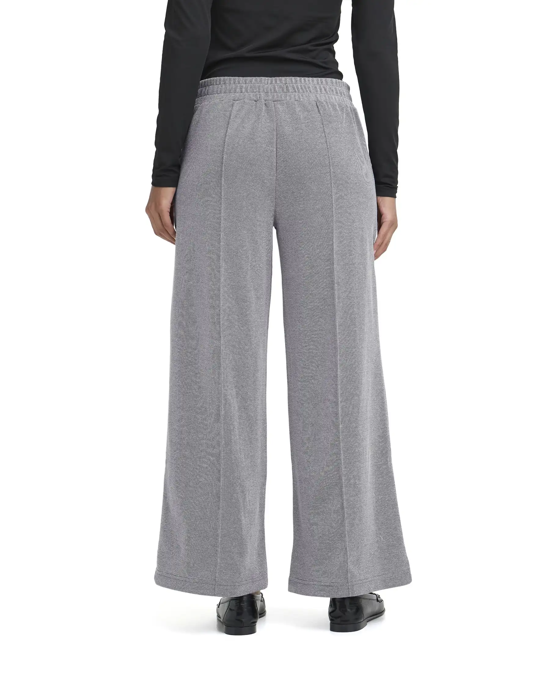 ICHI PANTALONI KATE GRIGIO