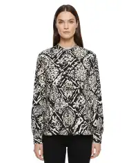 ICHI CAMICIA FARZO NERO