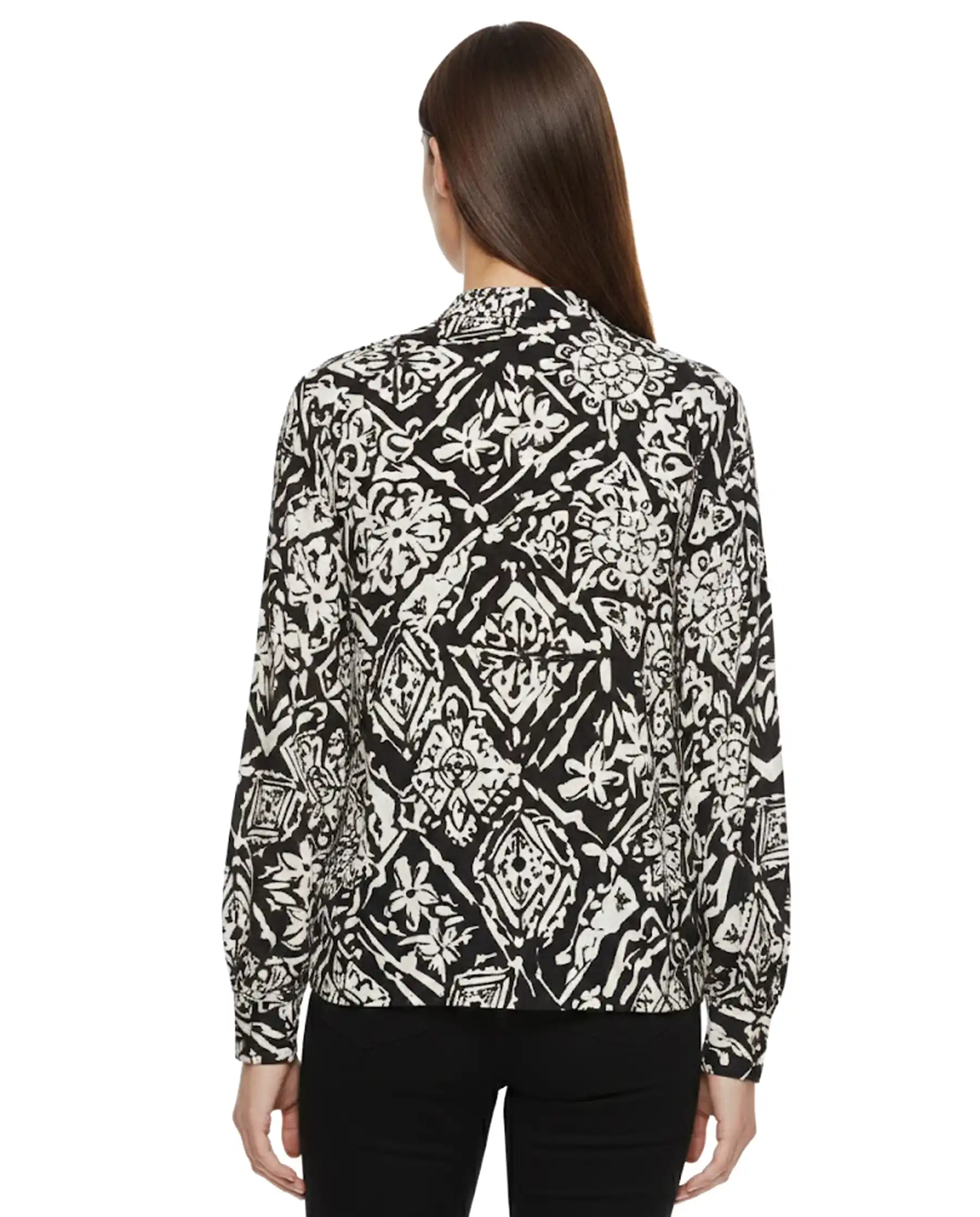 ICHI CAMICIA FARZO NERO