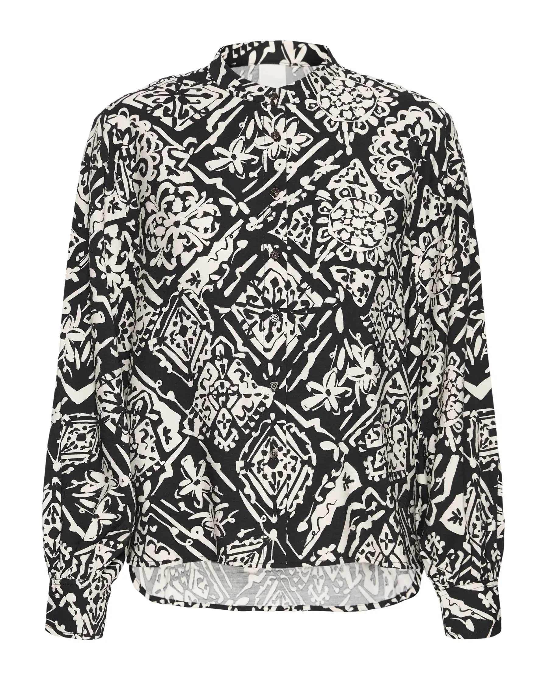 ICHI CAMICIA FARZO NERO