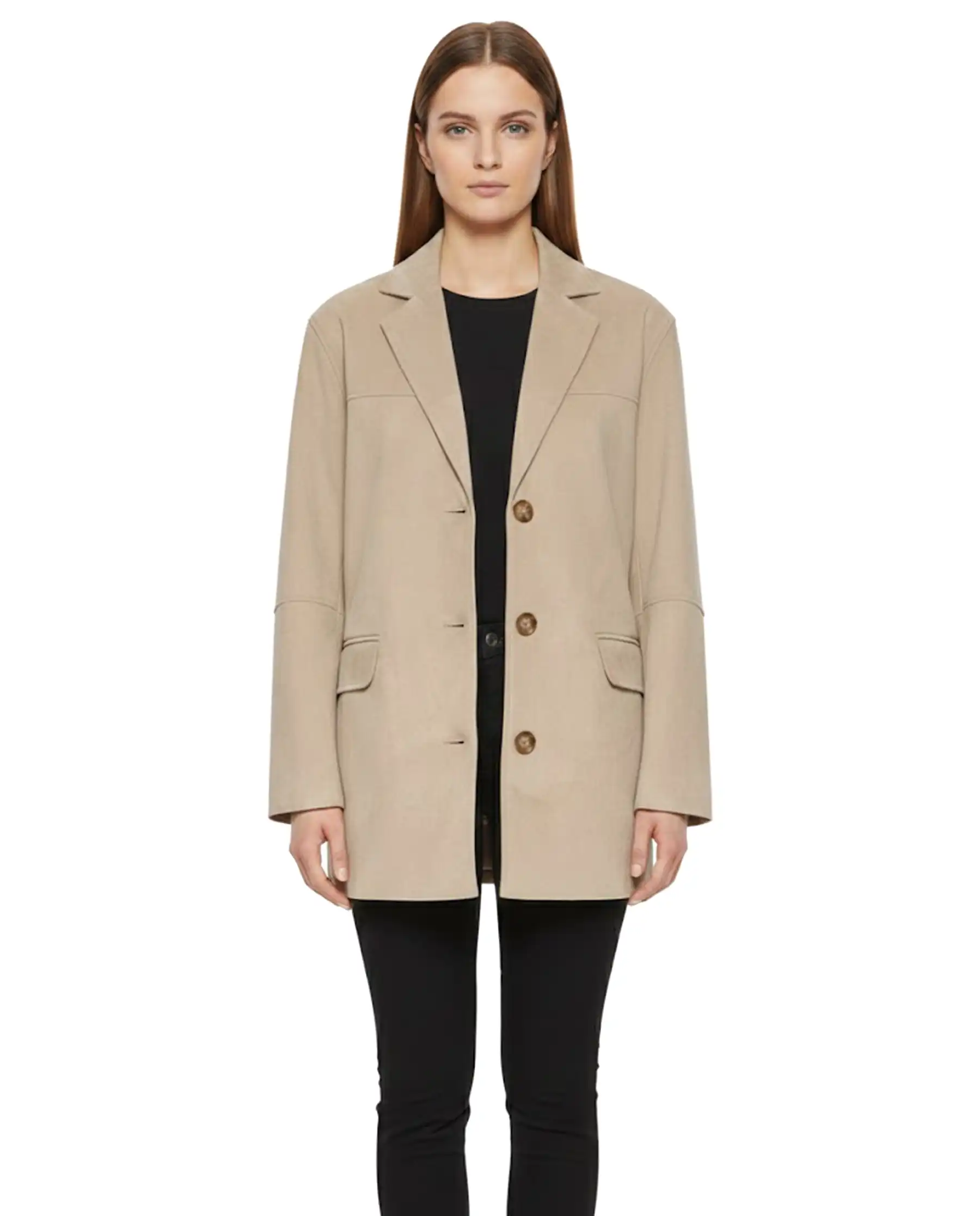 B.YOUNG GIACCA BLAZER APALA BEIGE