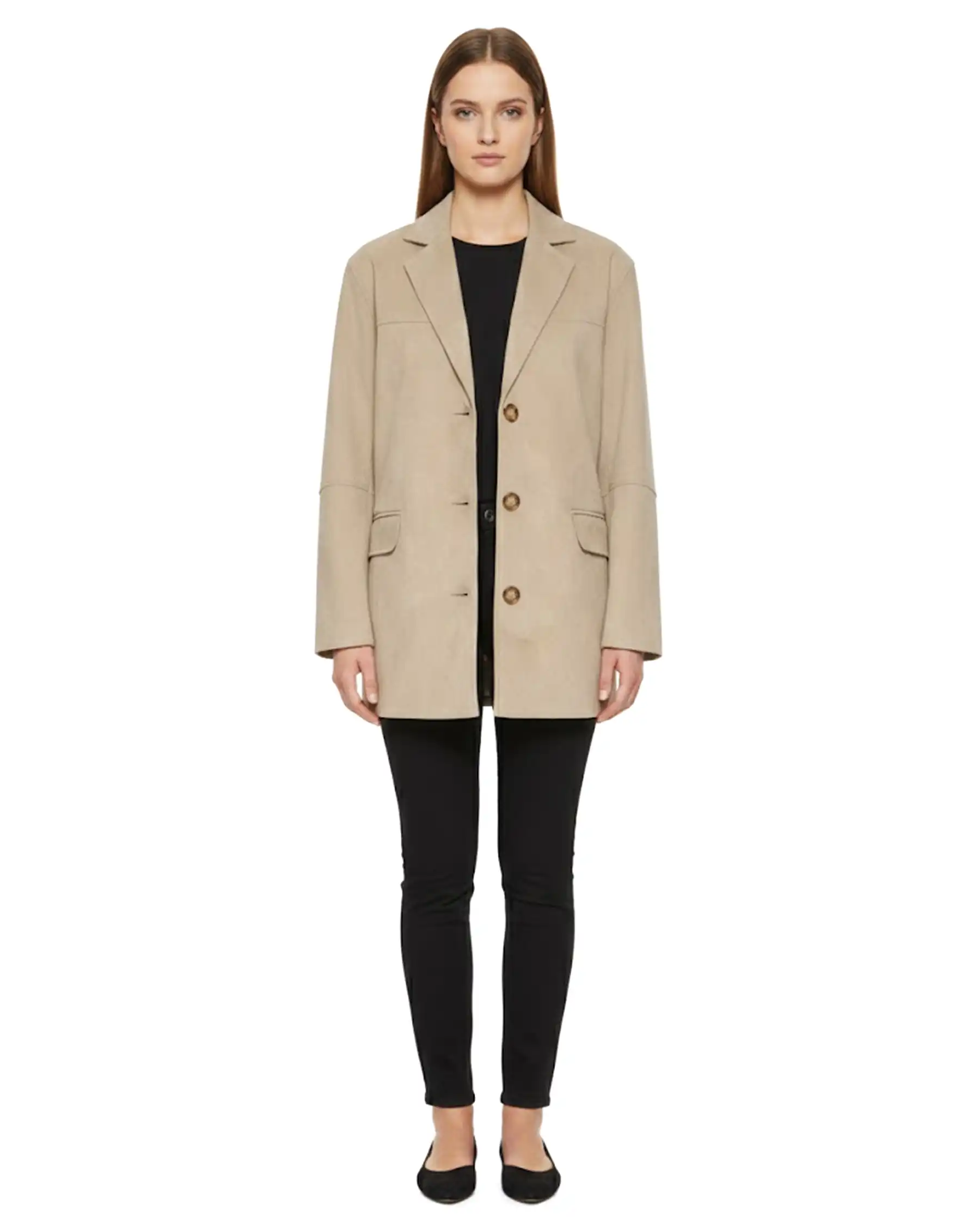 B.YOUNG GIACCA BLAZER APALA BEIGE