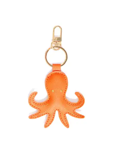ICHI PORTACHIAVI POLPO AMSTERDAM ARANCIONE