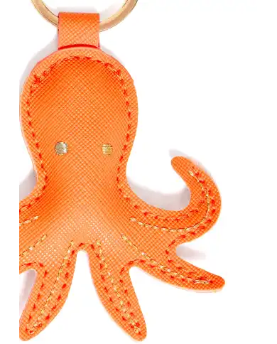 ICHI PORTACHIAVI POLPO AMSTERDAM ARANCIONE