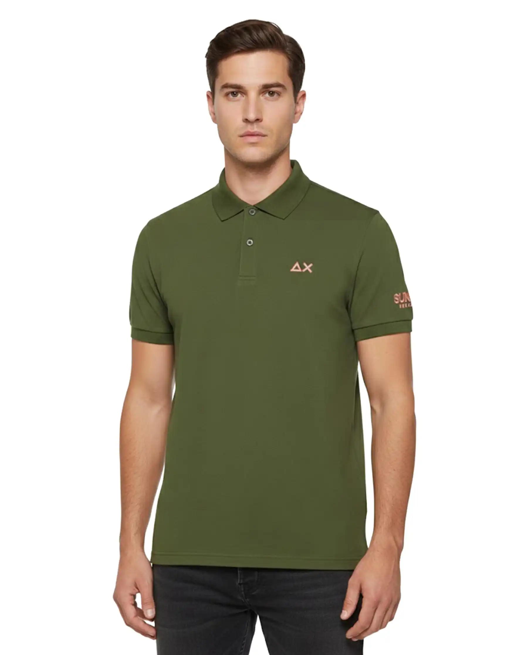 SUN 68 POLO BEACH VERDE MILITARE