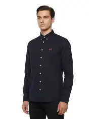 SUN 68 CAMICIA BD BEACH BLU