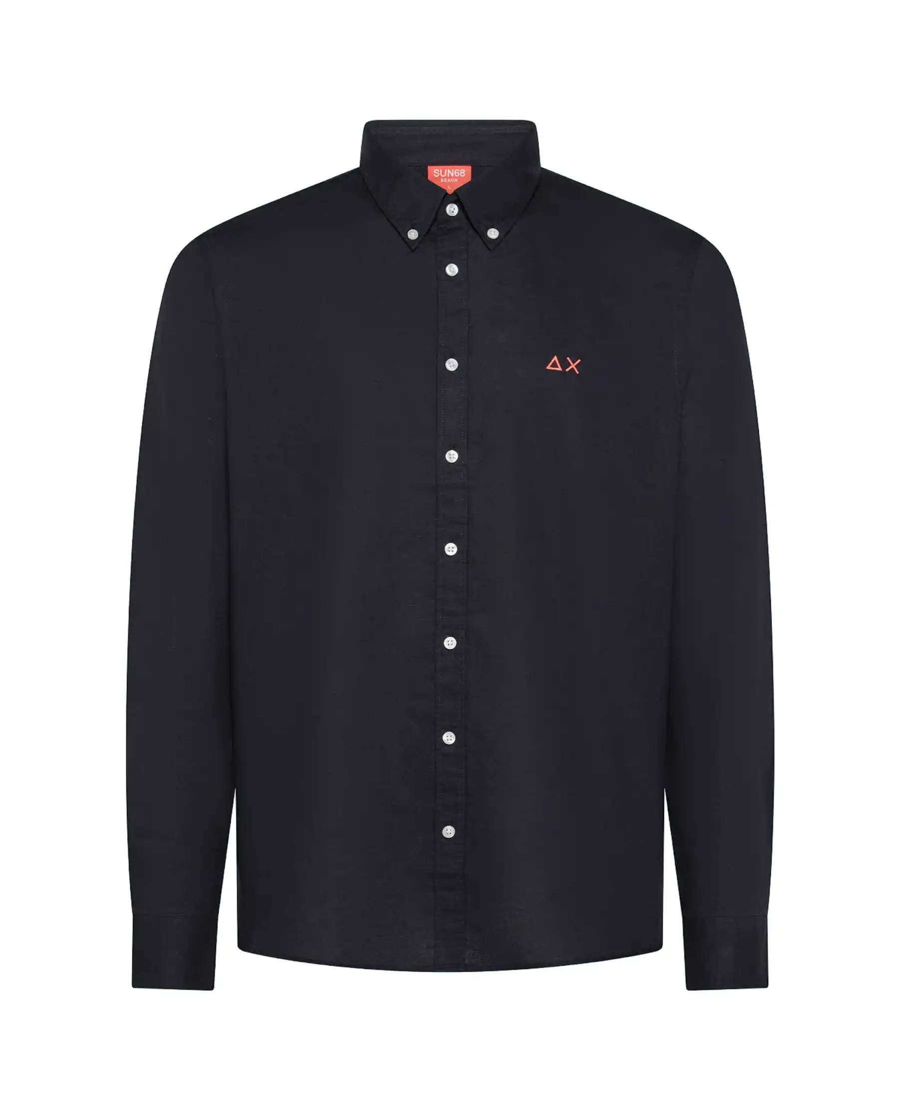 SUN 68 CAMICIA BD BEACH BLU