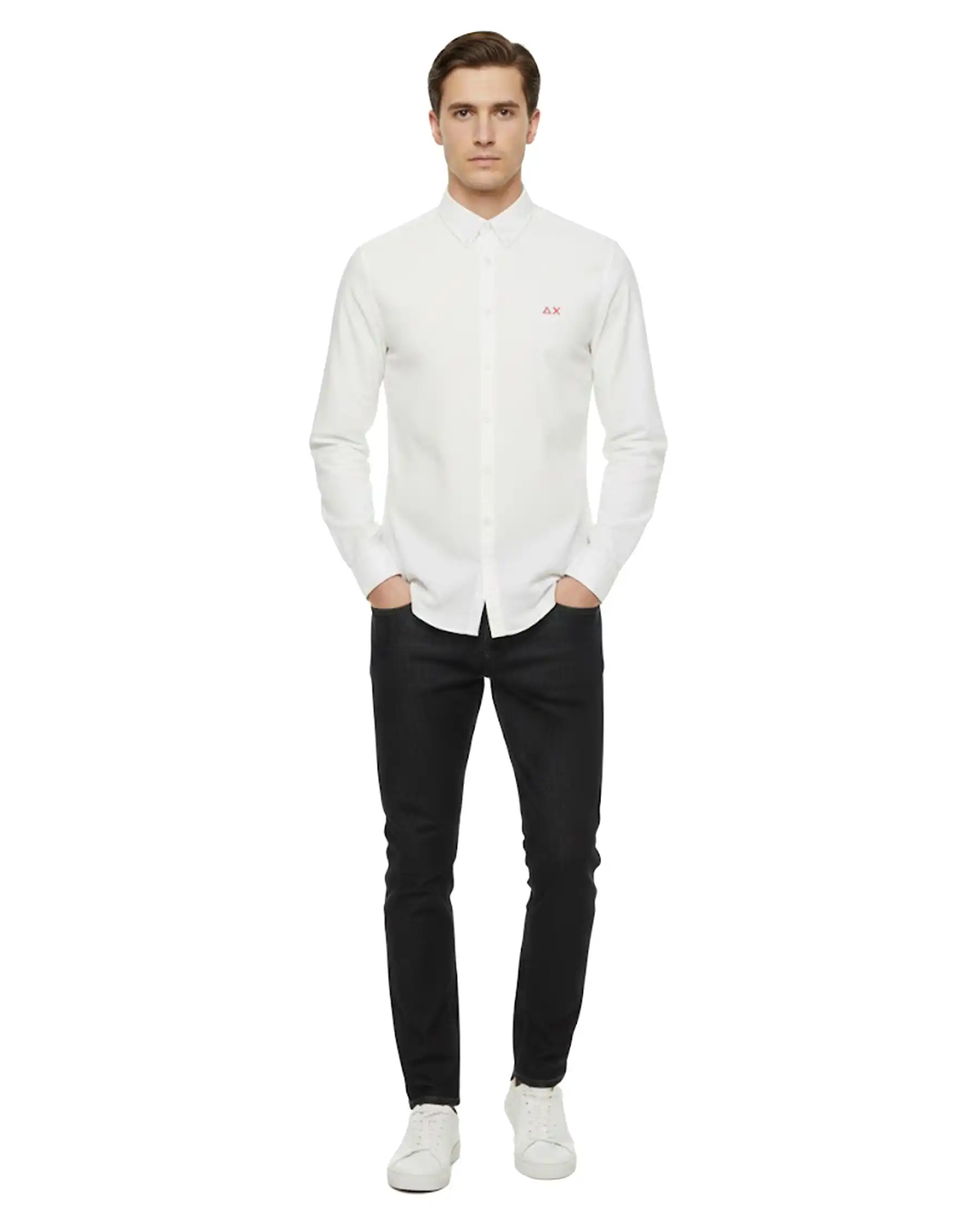 SUN 68 CAMICIA BD BEACH PANNA