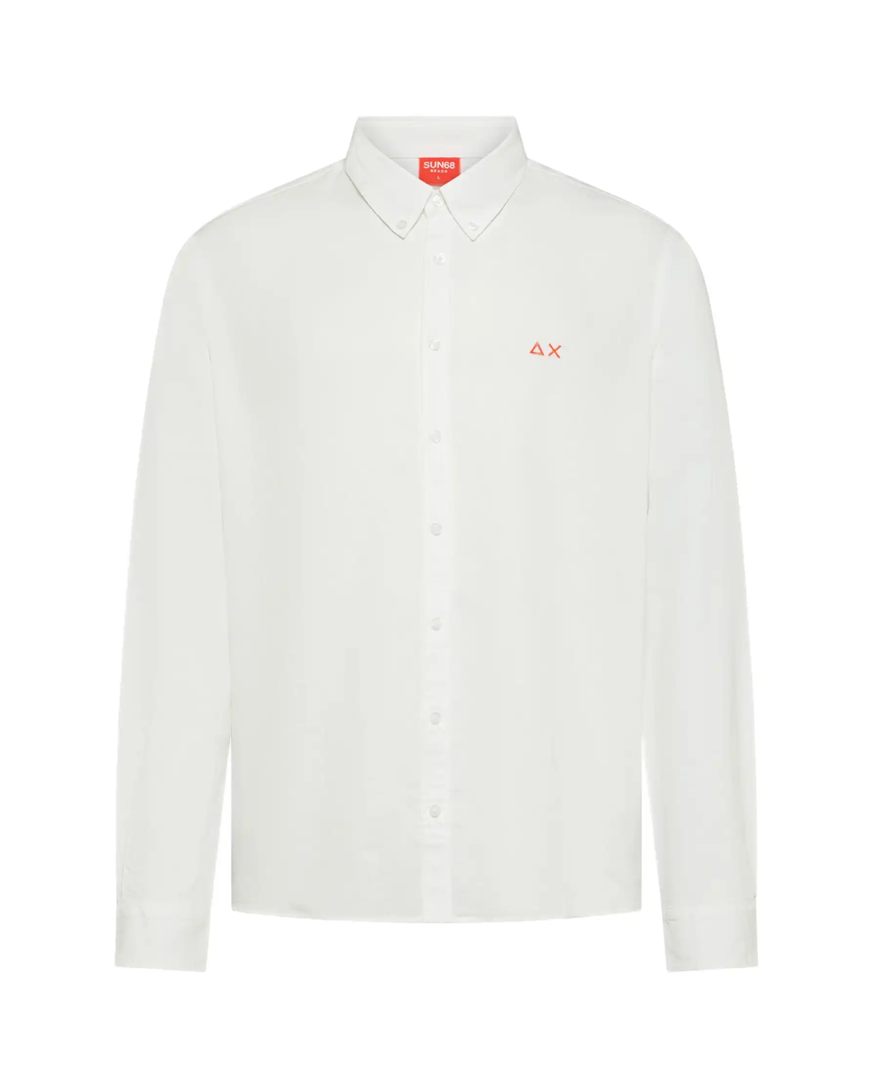 SUN 68 CAMICIA BD BEACH PANNA