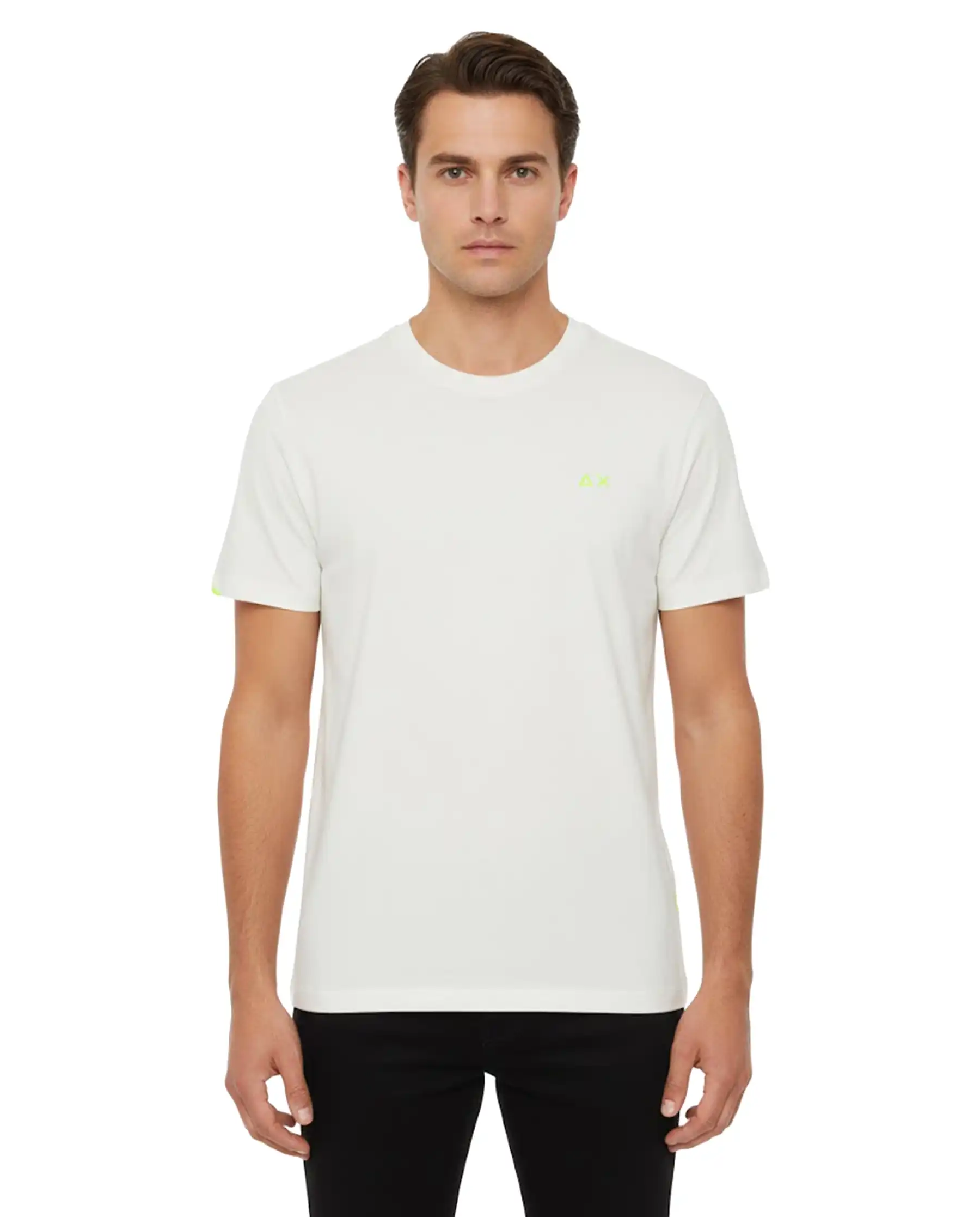 SUN 68 T-SHIRT SPECIAL DYED BEACH PANNA