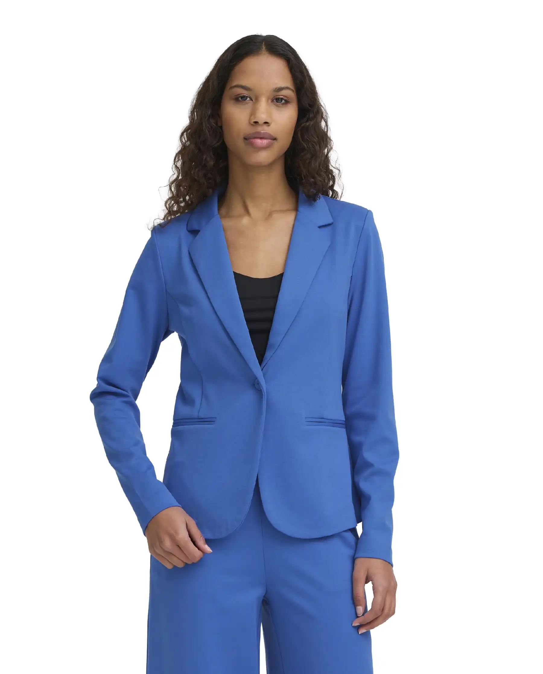 ICHI BLAZER KATE AZZURRO