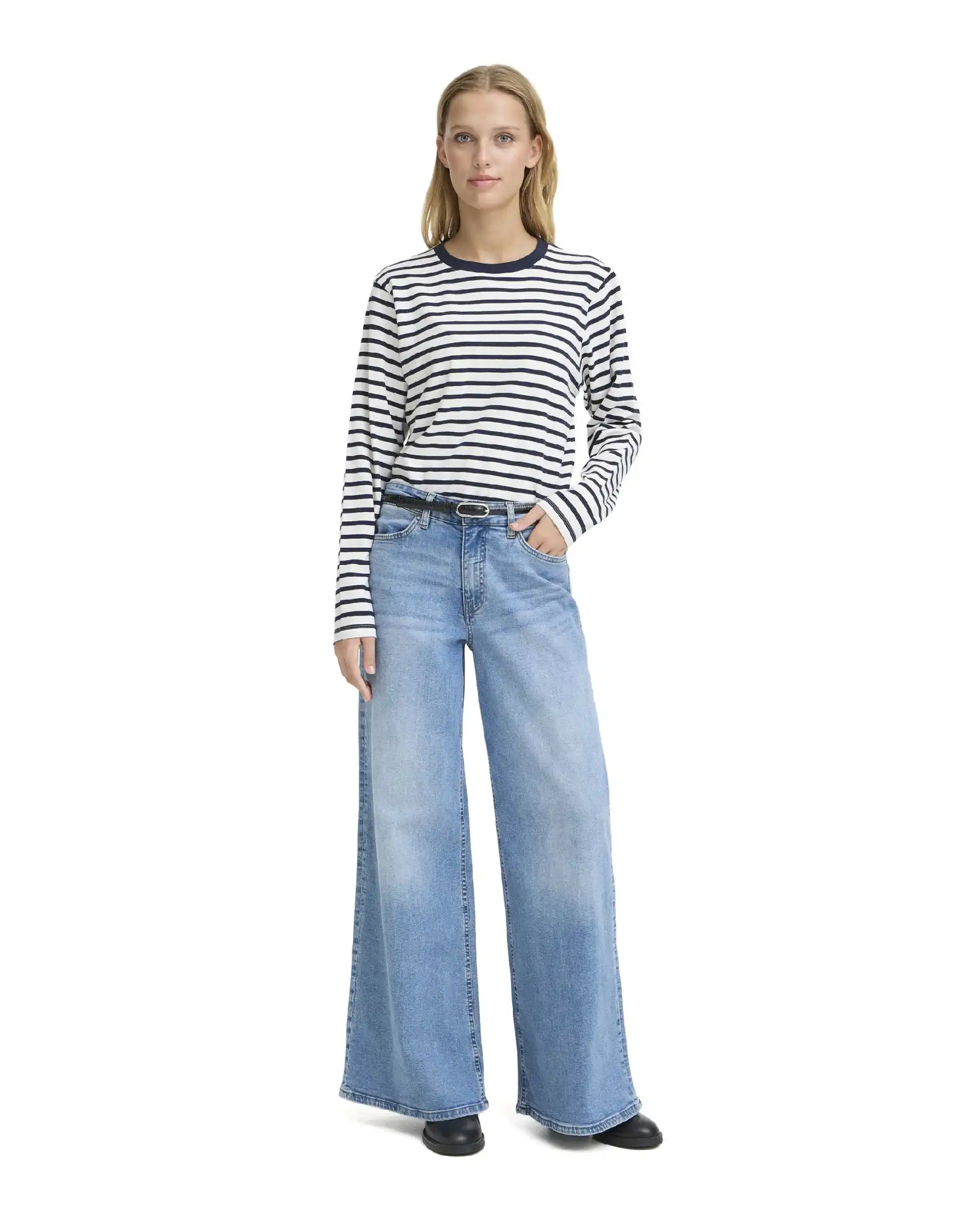 ICHI MAGLIA MIRA BLU