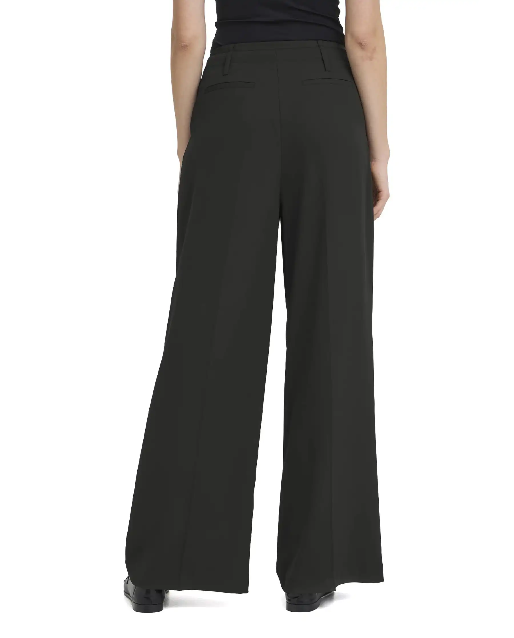 ICHI PANTALONI EZARTO NERO