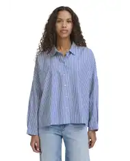 ICHI CAMICIA GILEY AZZURRO