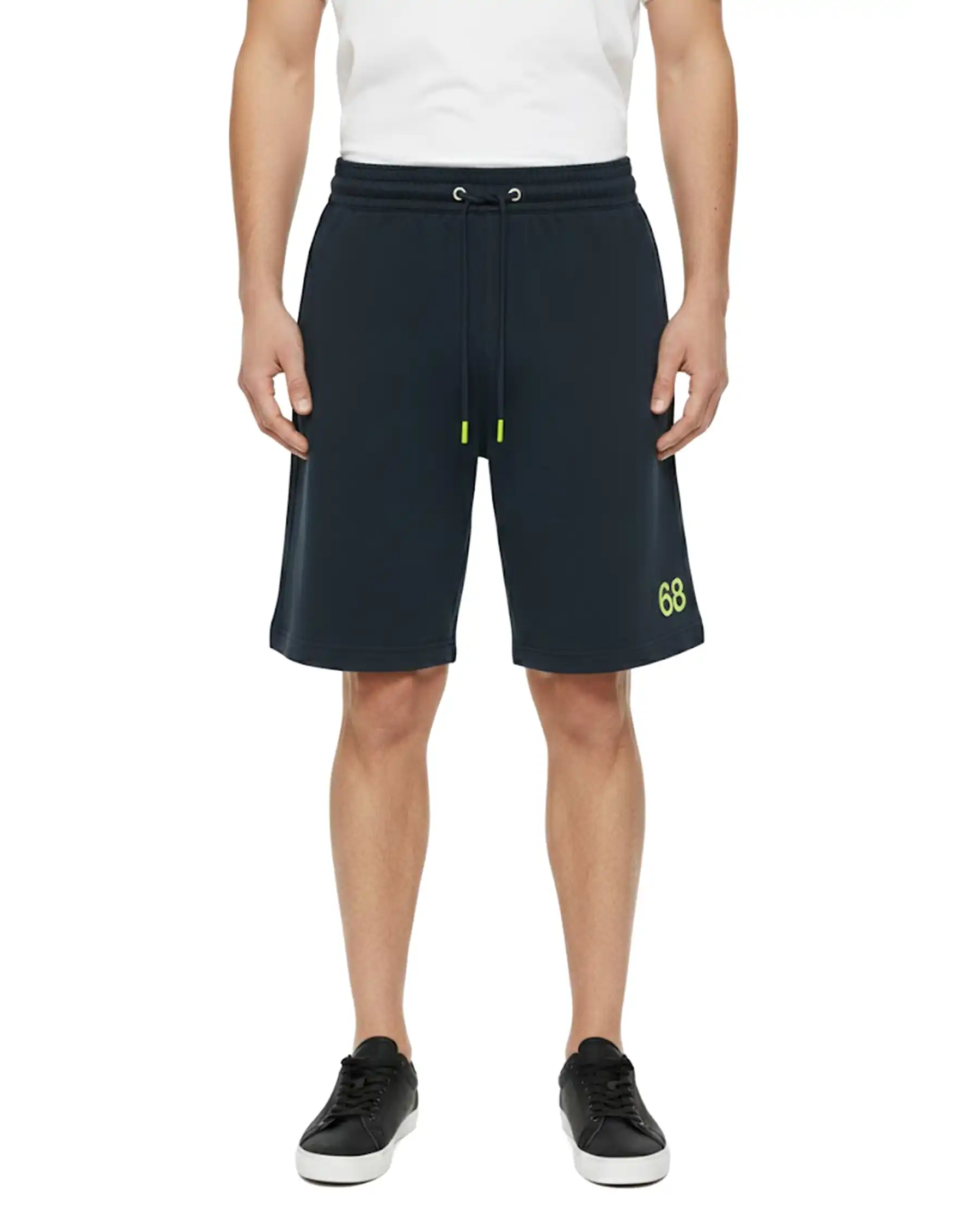 SUN 68 PANTALONCINI FLUO BASIC BLU