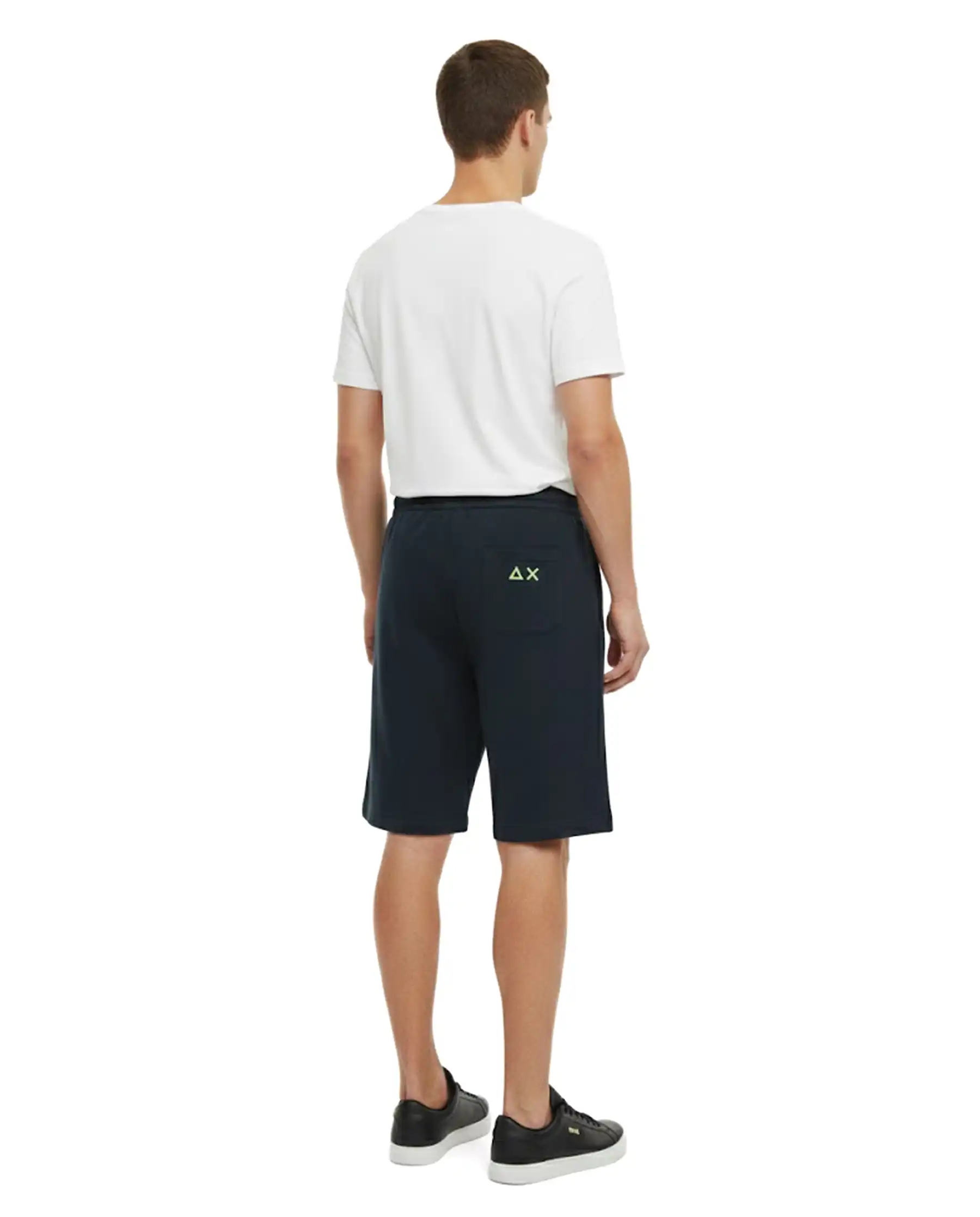 SUN 68 PANTALONCINI FLUO BASIC BLU