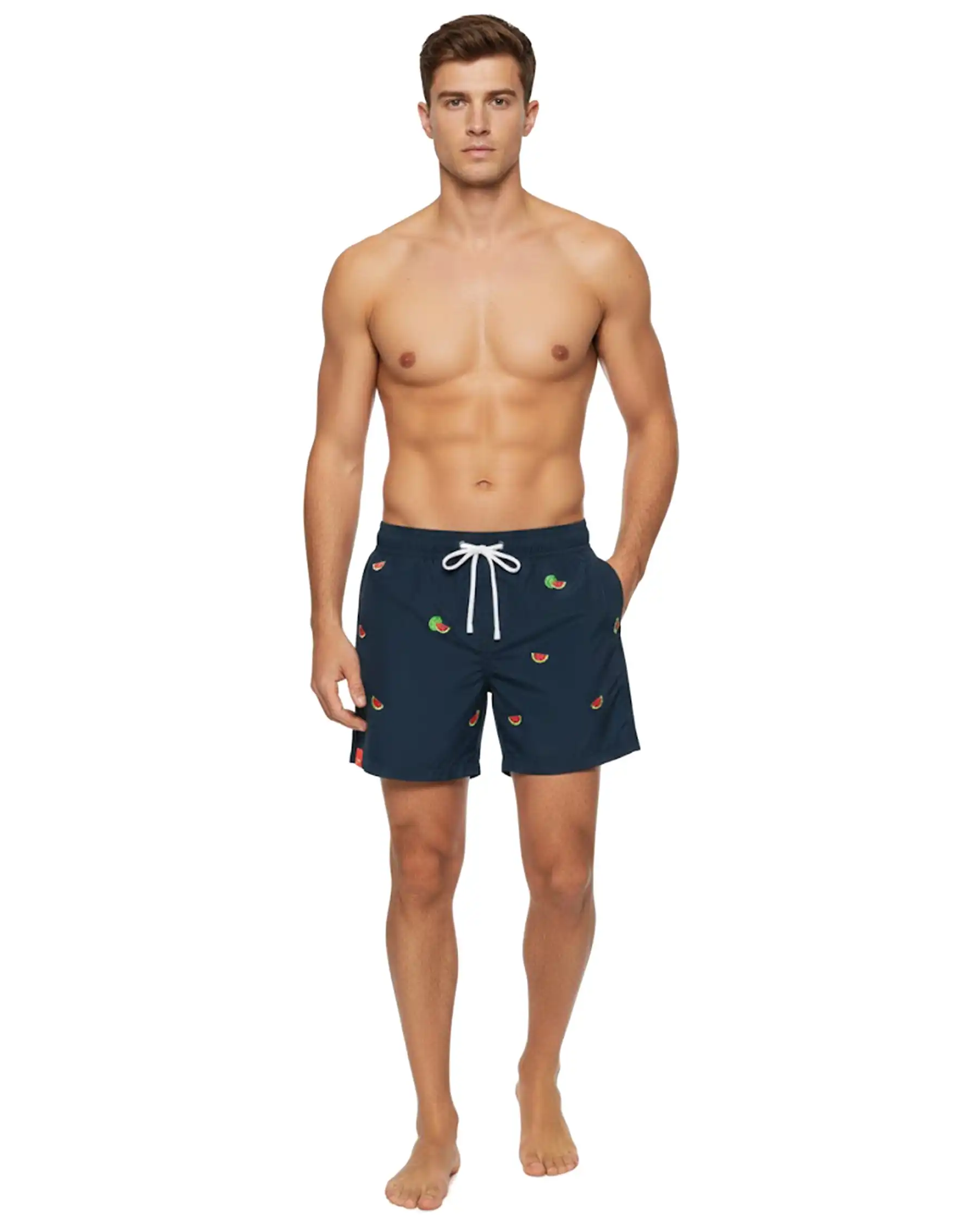 SUN 68 COSTUME EMBROIDERY BLU