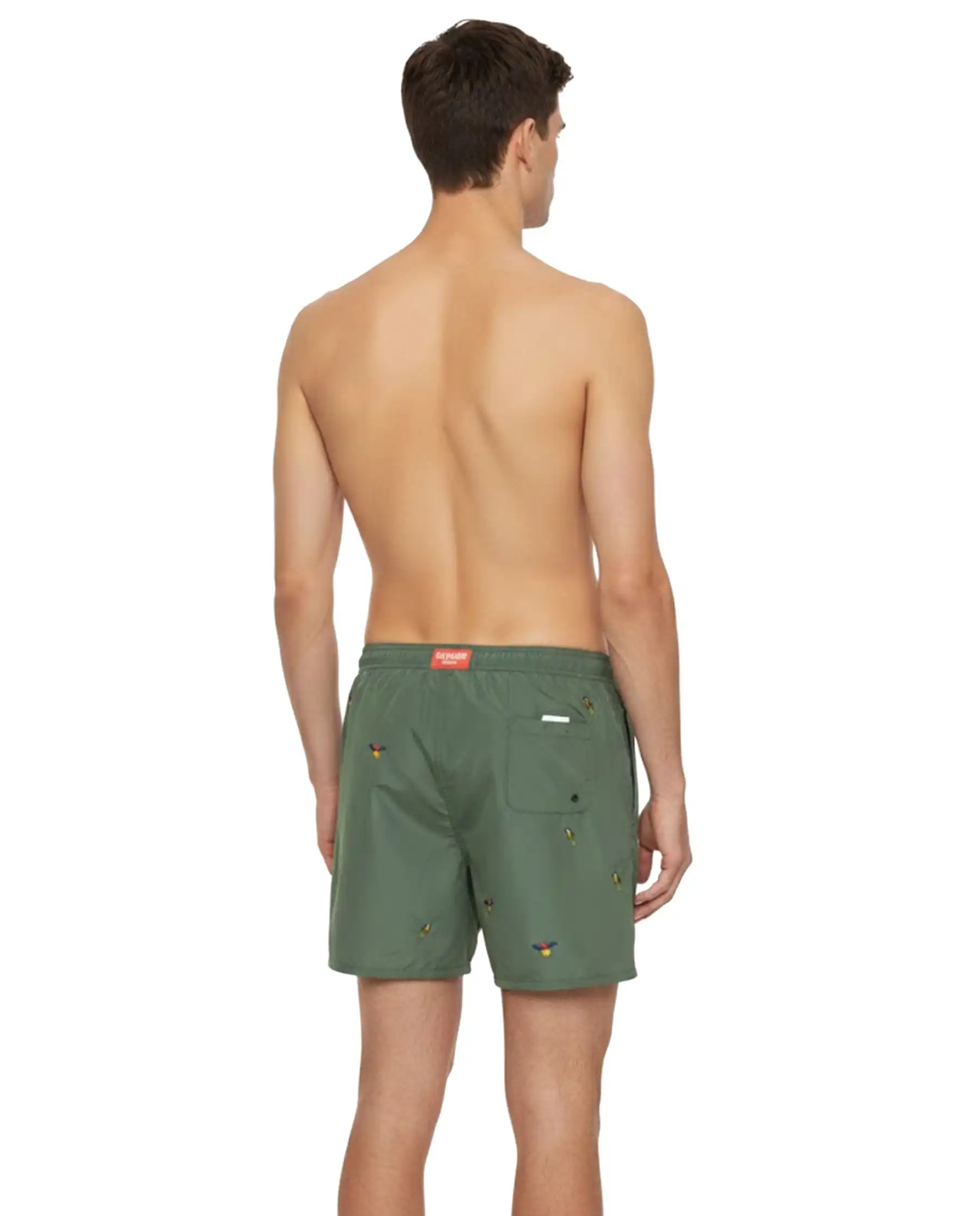 SUN 68 COSTUME EMBROIDERY VERDE MILITARE