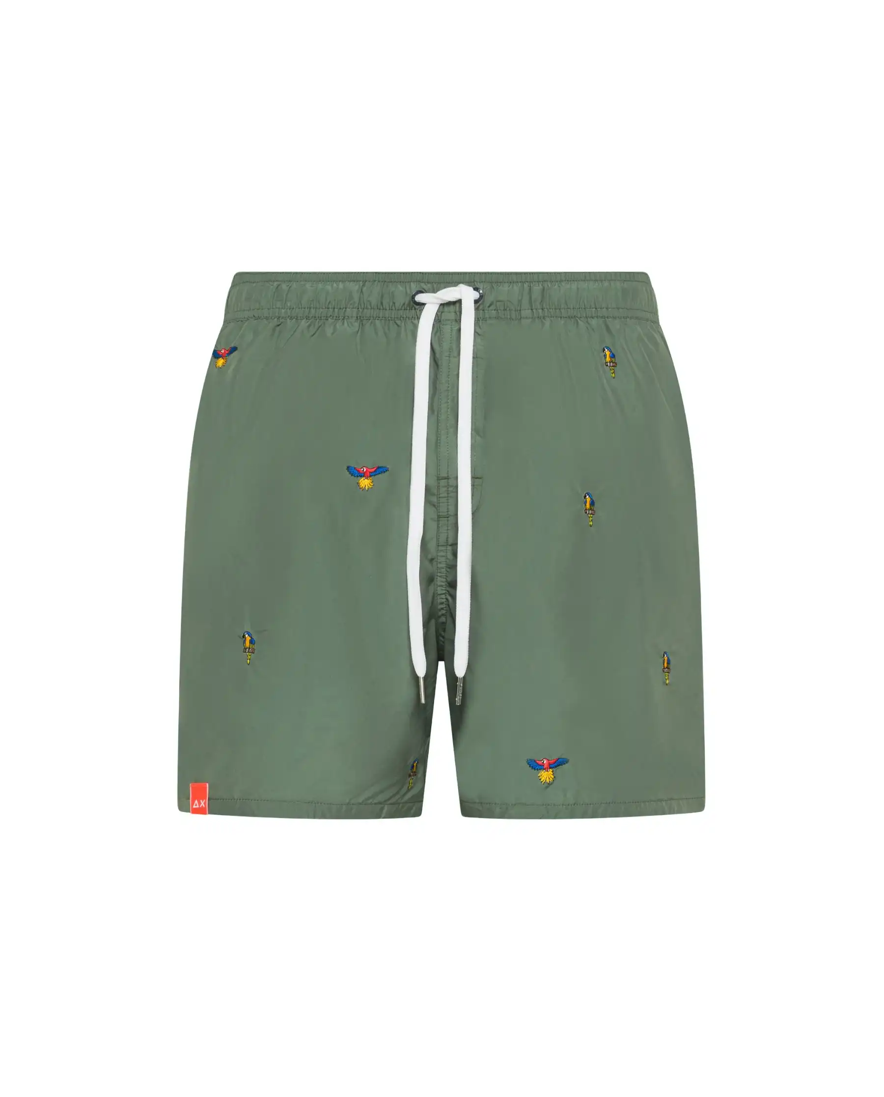 SUN 68 COSTUME EMBROIDERY VERDE MILITARE