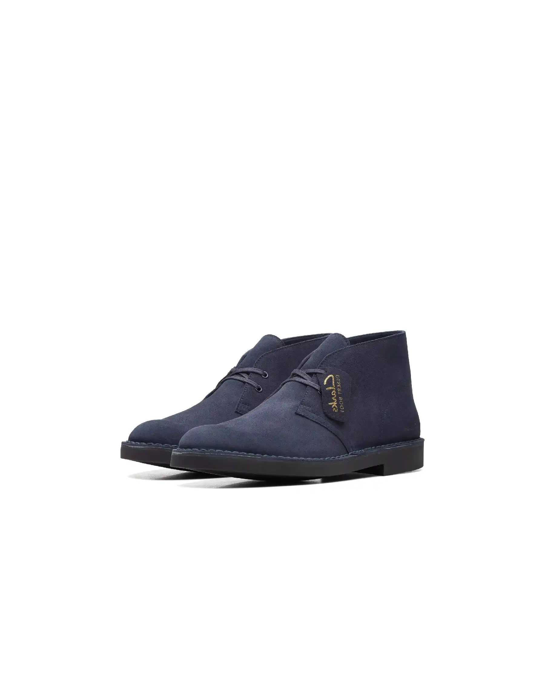CLARKS POLACCHINI DESERT BOOT BLU