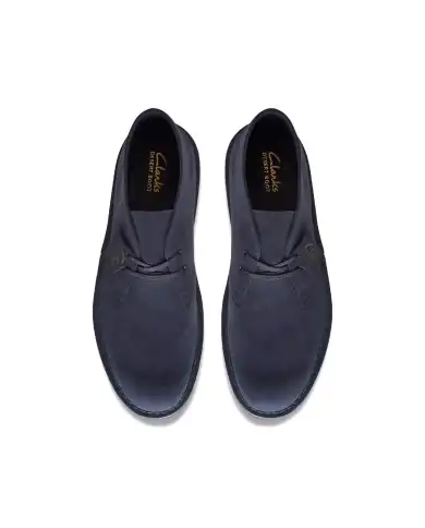 CLARKS POLACCHINI DESERT BOOT BLU