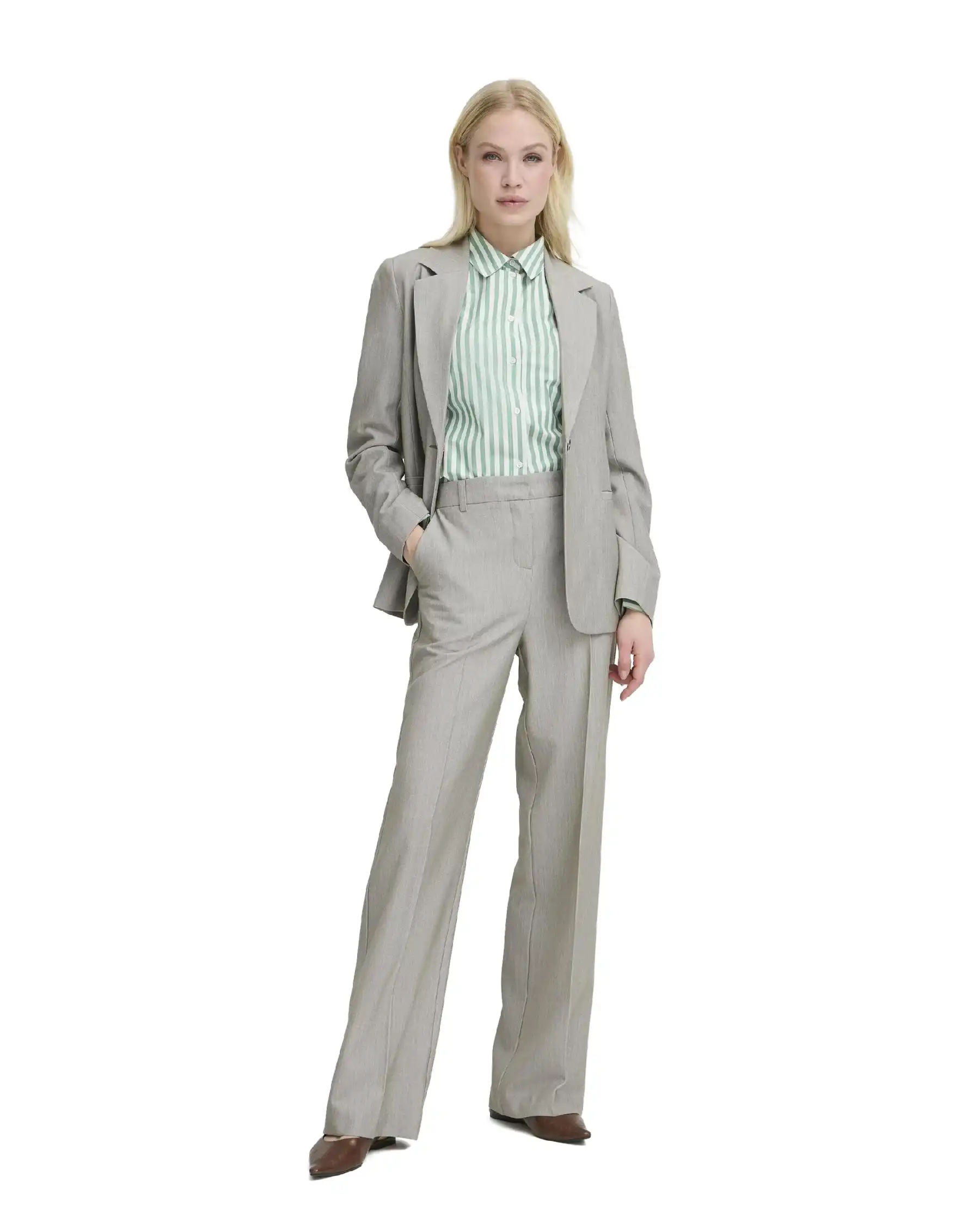 B.YOUNG PANTALONI DANTA GRIGIO