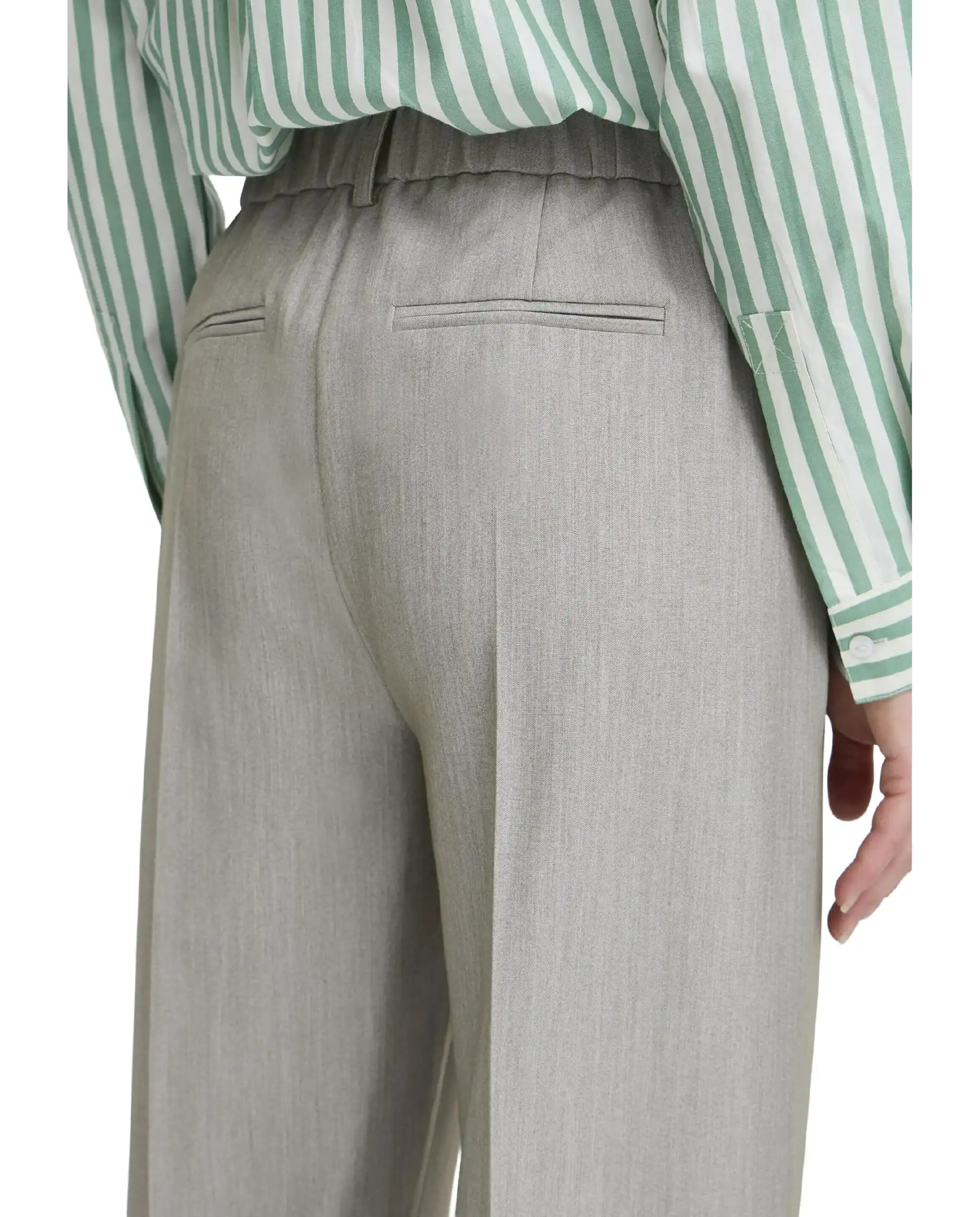 B.YOUNG PANTALONI DANTA GRIGIO