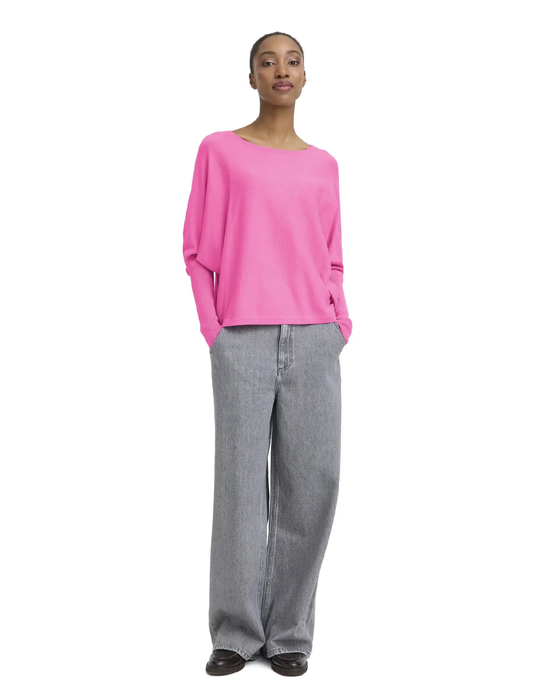 B.YOUNG MAGLIONE MORLA FUCSIA