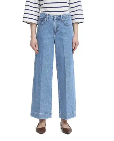 B.YOUNG JEANS KIBINE WIDE AZZURRO