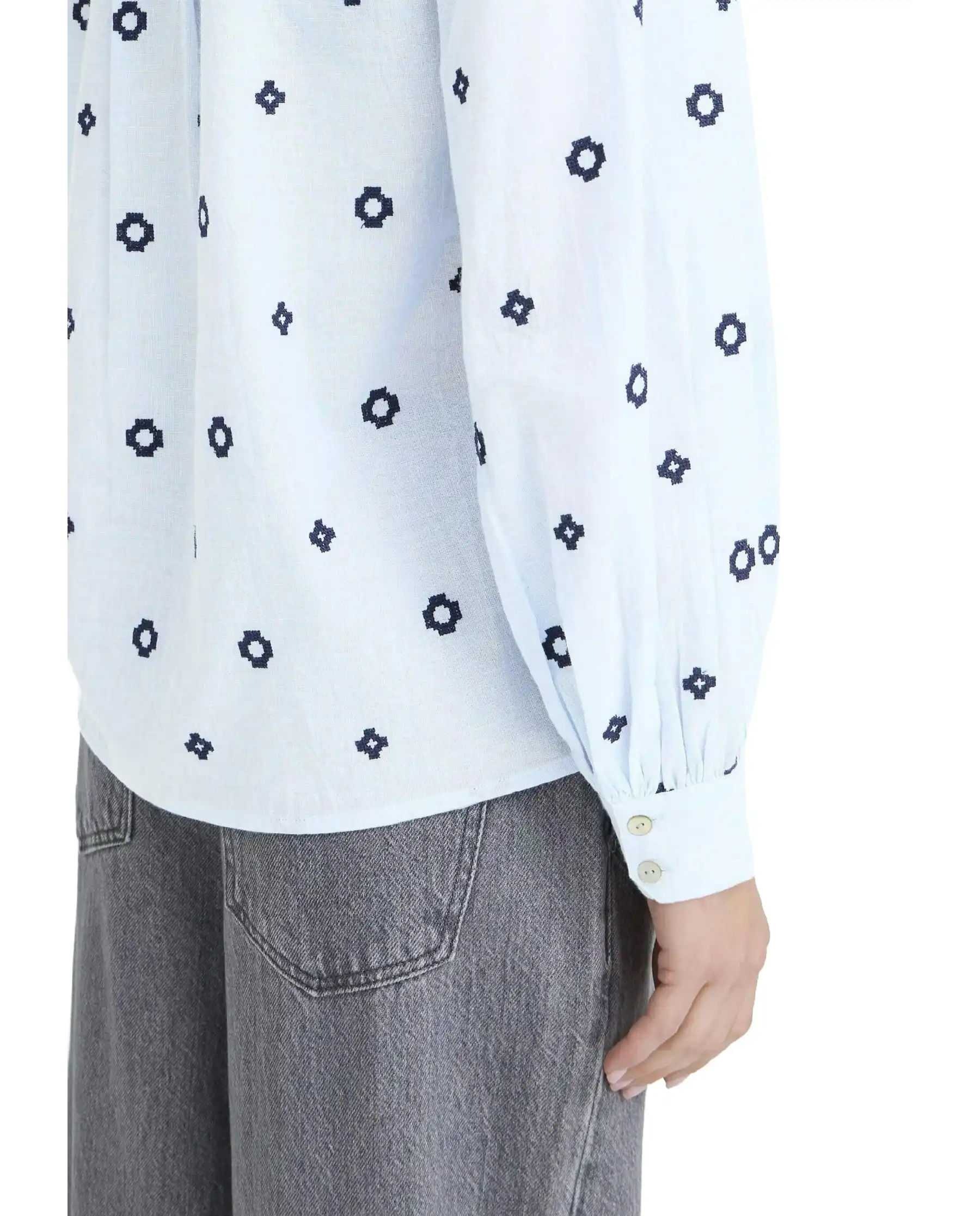 B.YOUNG CAMICIA FABIENNE CIELO