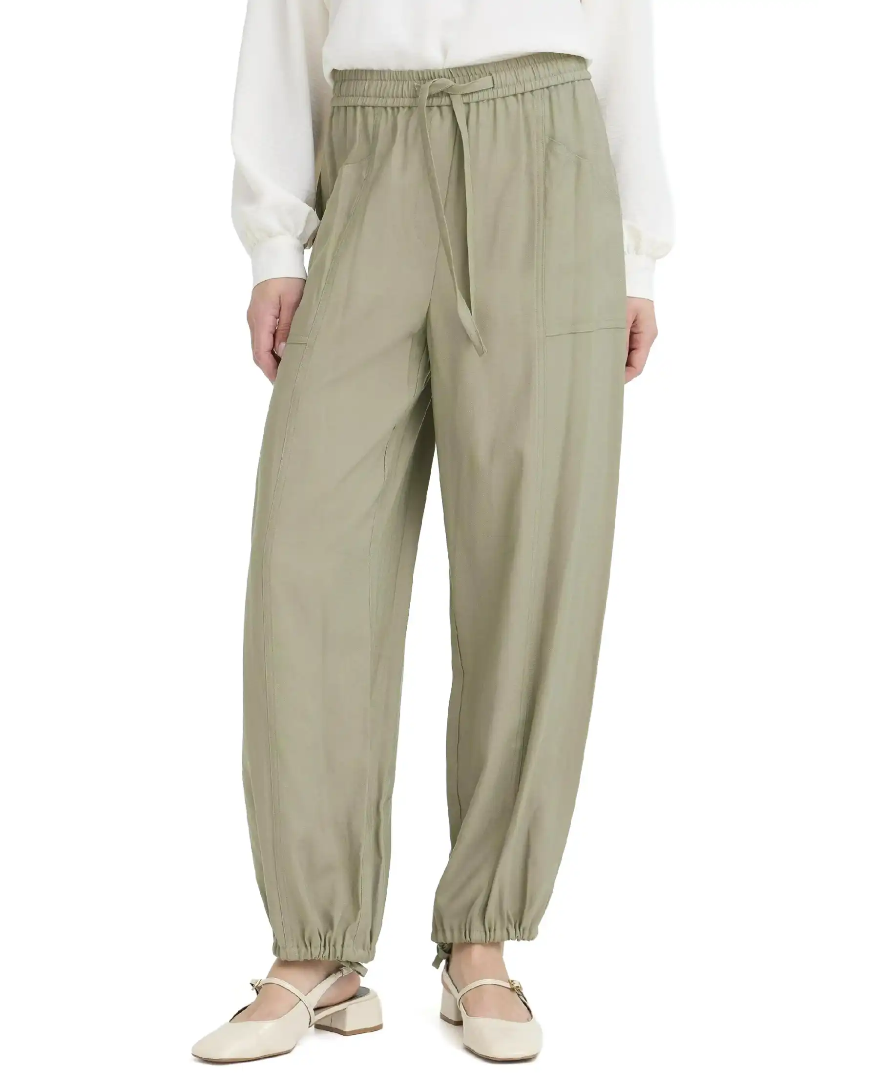 B.YOUNG PANTALONI DALANO VERDE