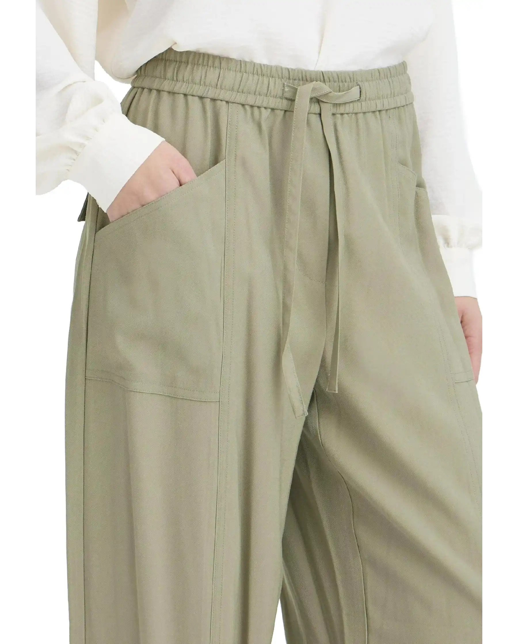 B.YOUNG PANTALONI DALANO VERDE