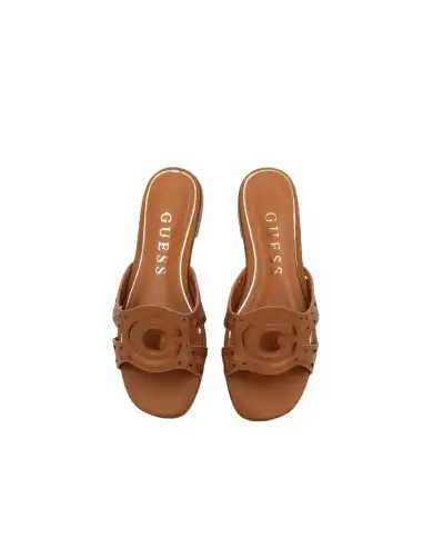 GUESS CIABATTINE CIESTA COGNAC