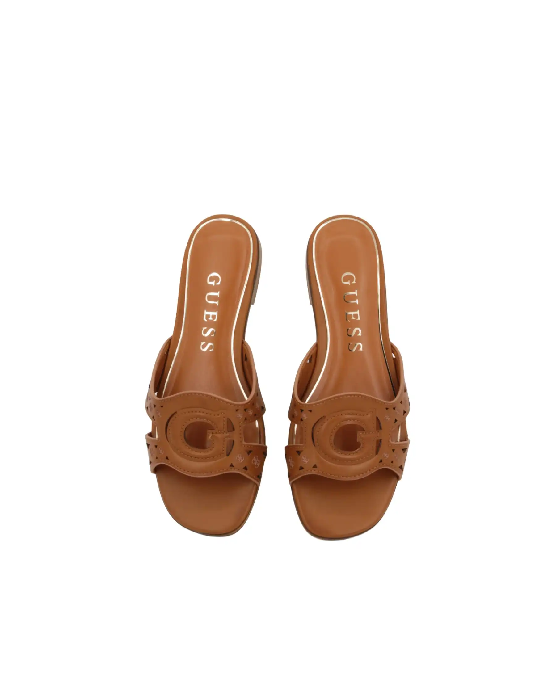 GUESS CIABATTINE CIESTA COGNAC