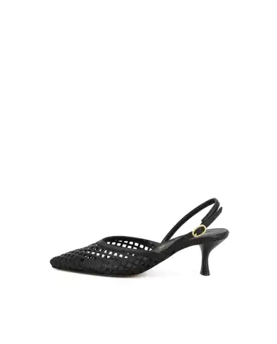 BIANCA DI SLING BACK NERO