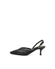 BIANCA DI SLING BACK NERO