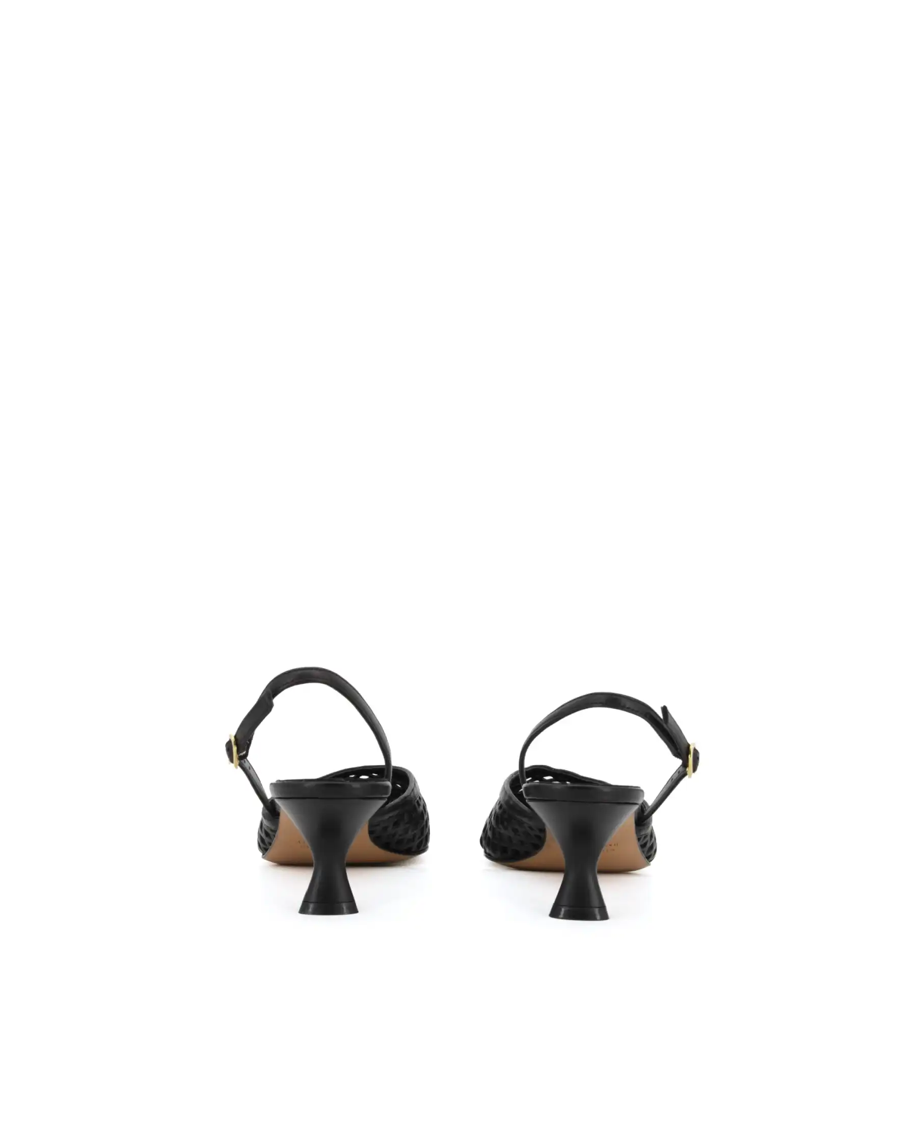 BIANCA DI SLING BACK NERO