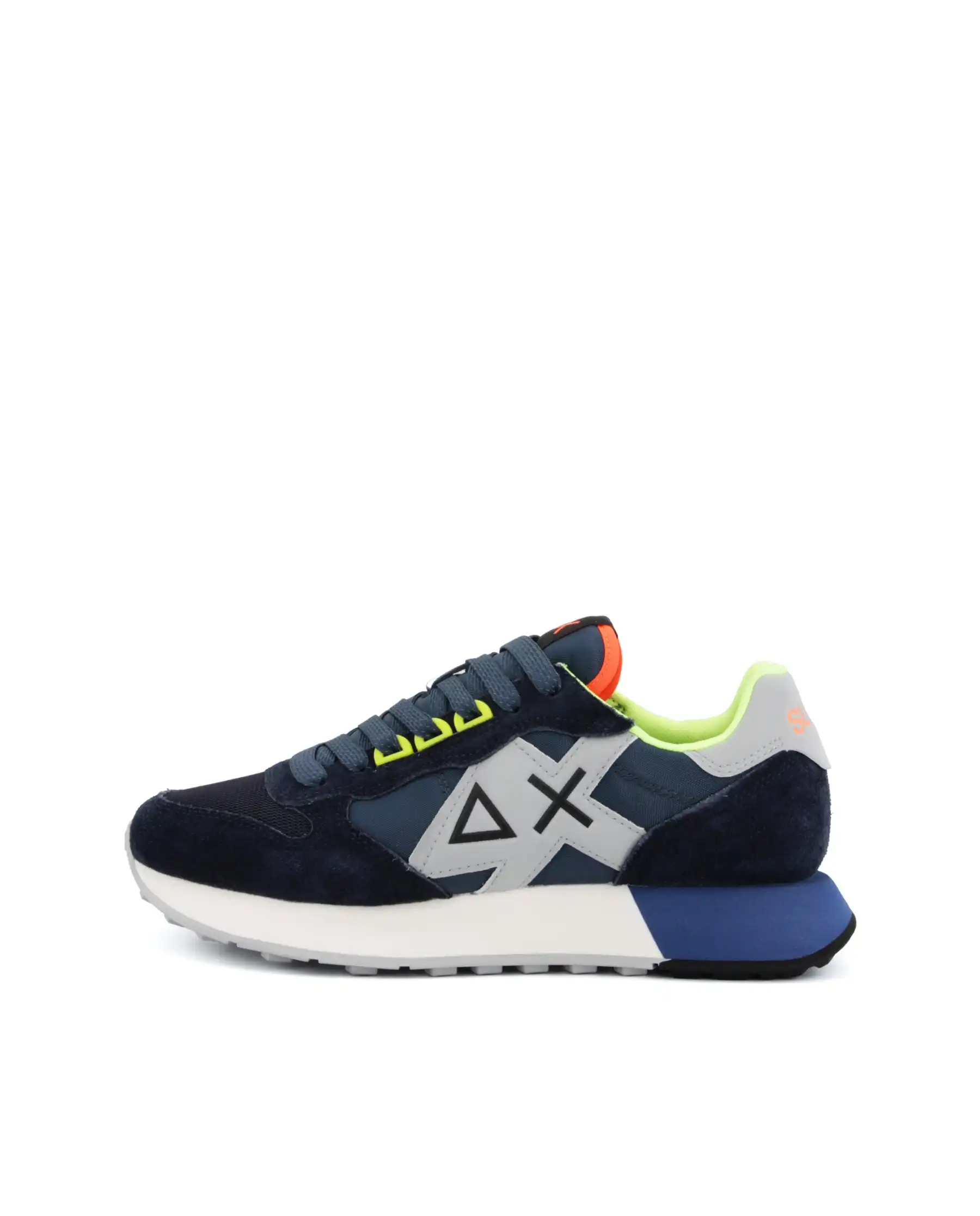 SUN 68 SNEAKERS JAKI 2.0 FLUO BLU