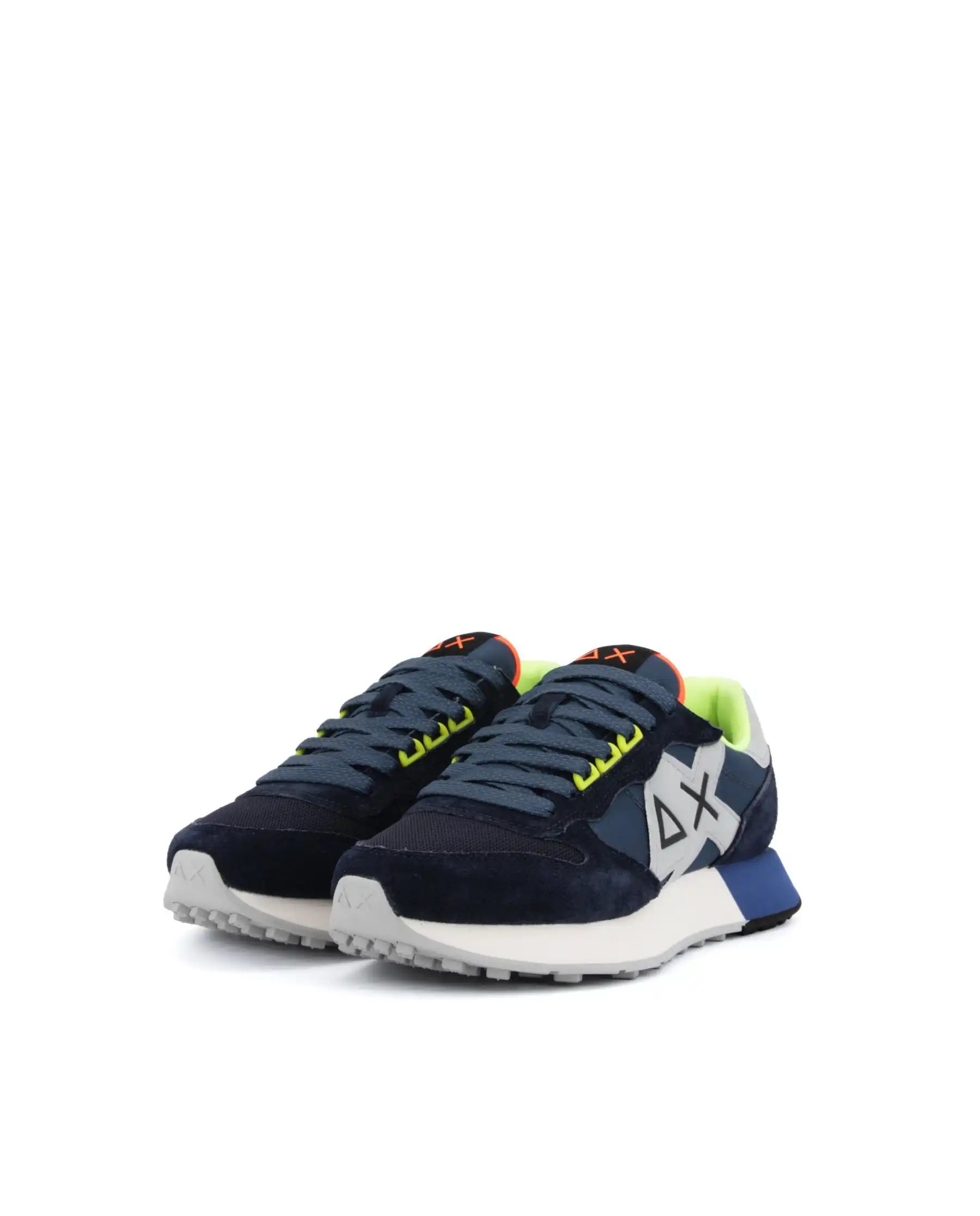SUN 68 SNEAKERS JAKI 2.0 FLUO BLU