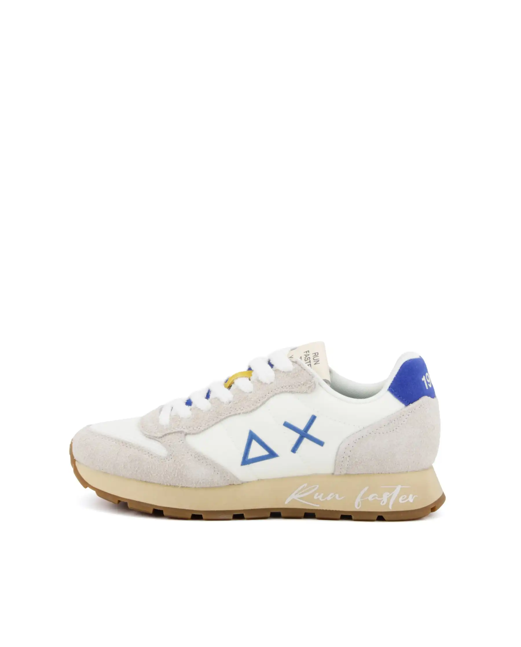 SUN 68 SNEAKERS TOM VINTAGE BIANCO