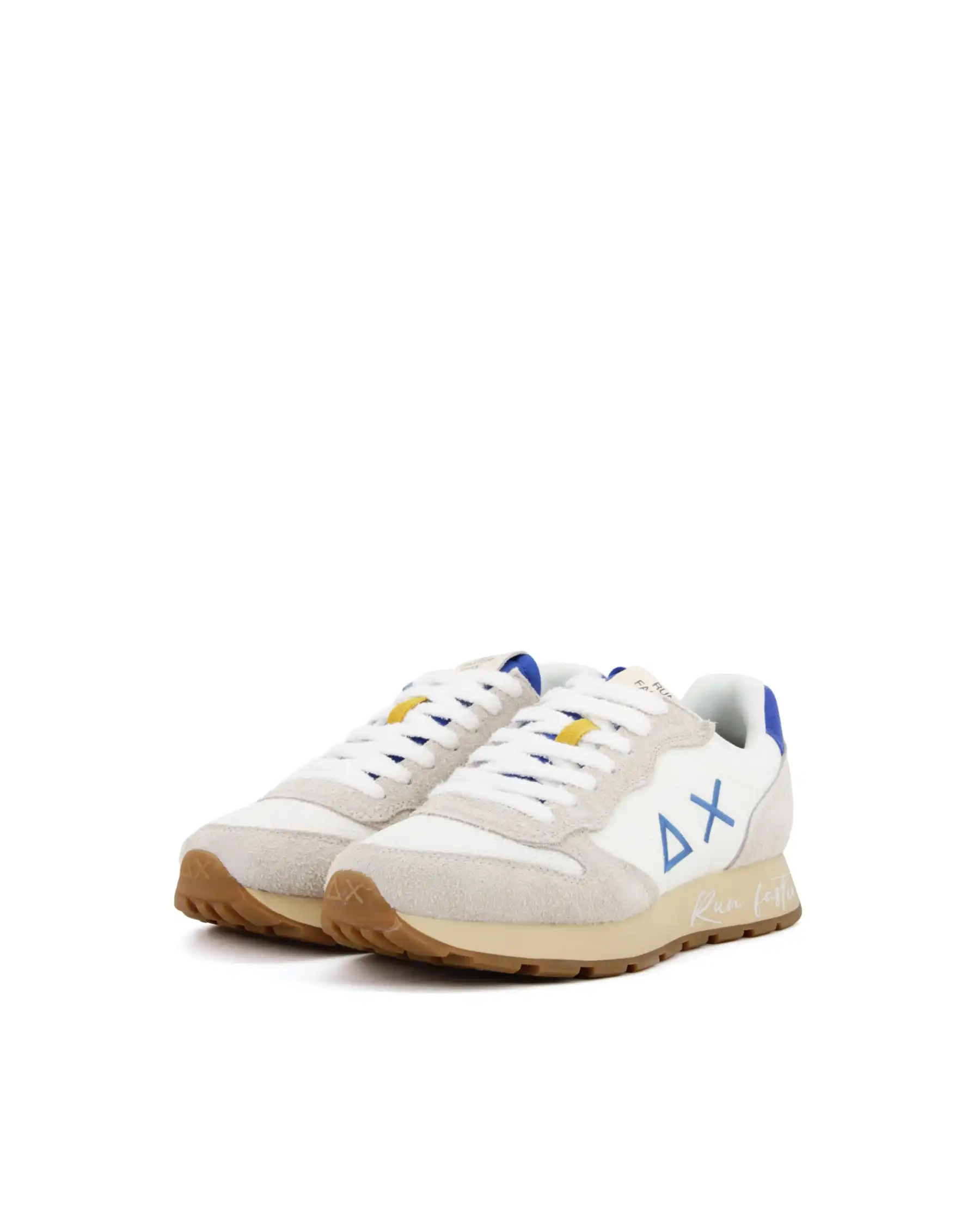 SUN 68 SNEAKERS TOM VINTAGE BIANCO