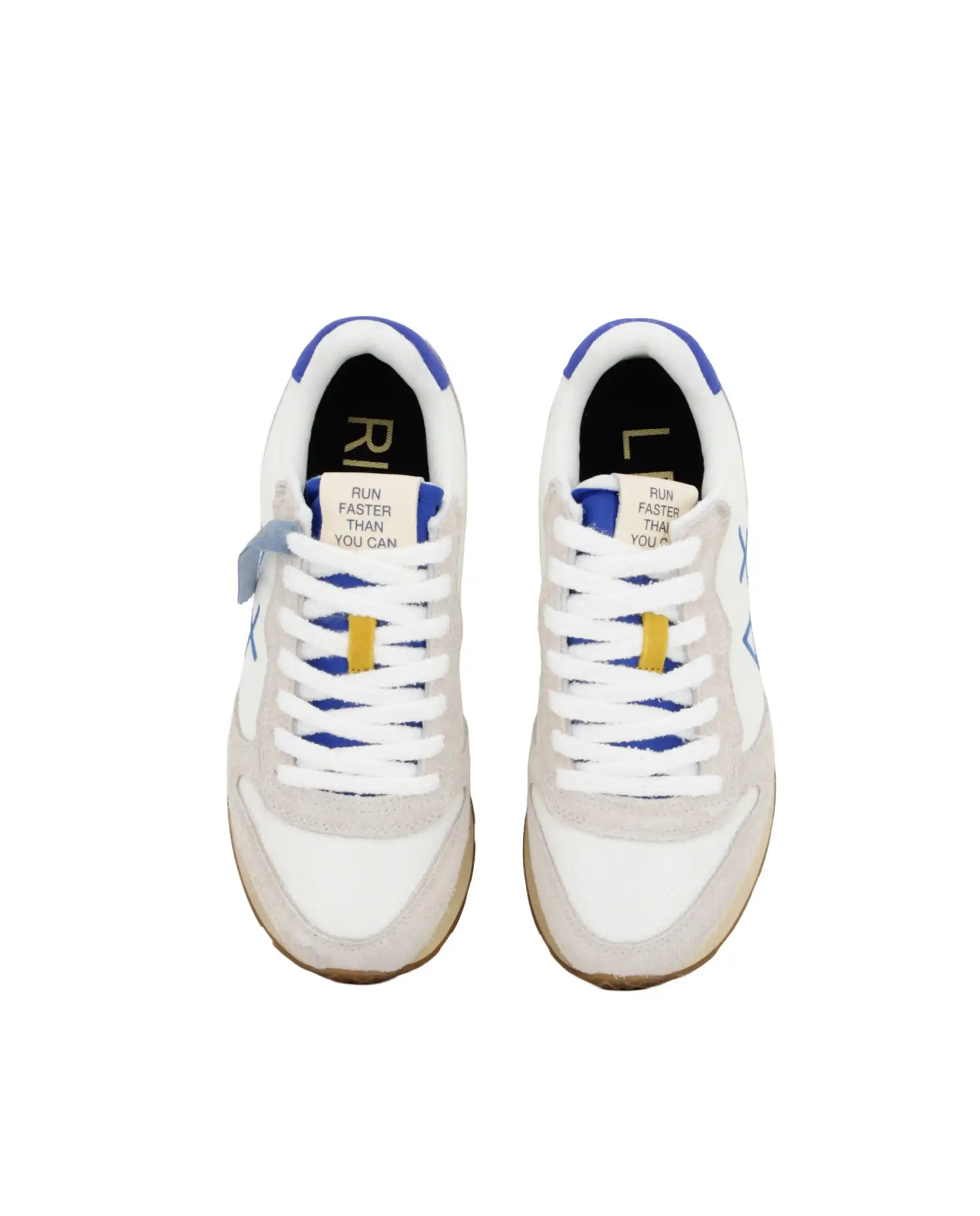 SUN 68 SNEAKERS TOM VINTAGE BIANCO